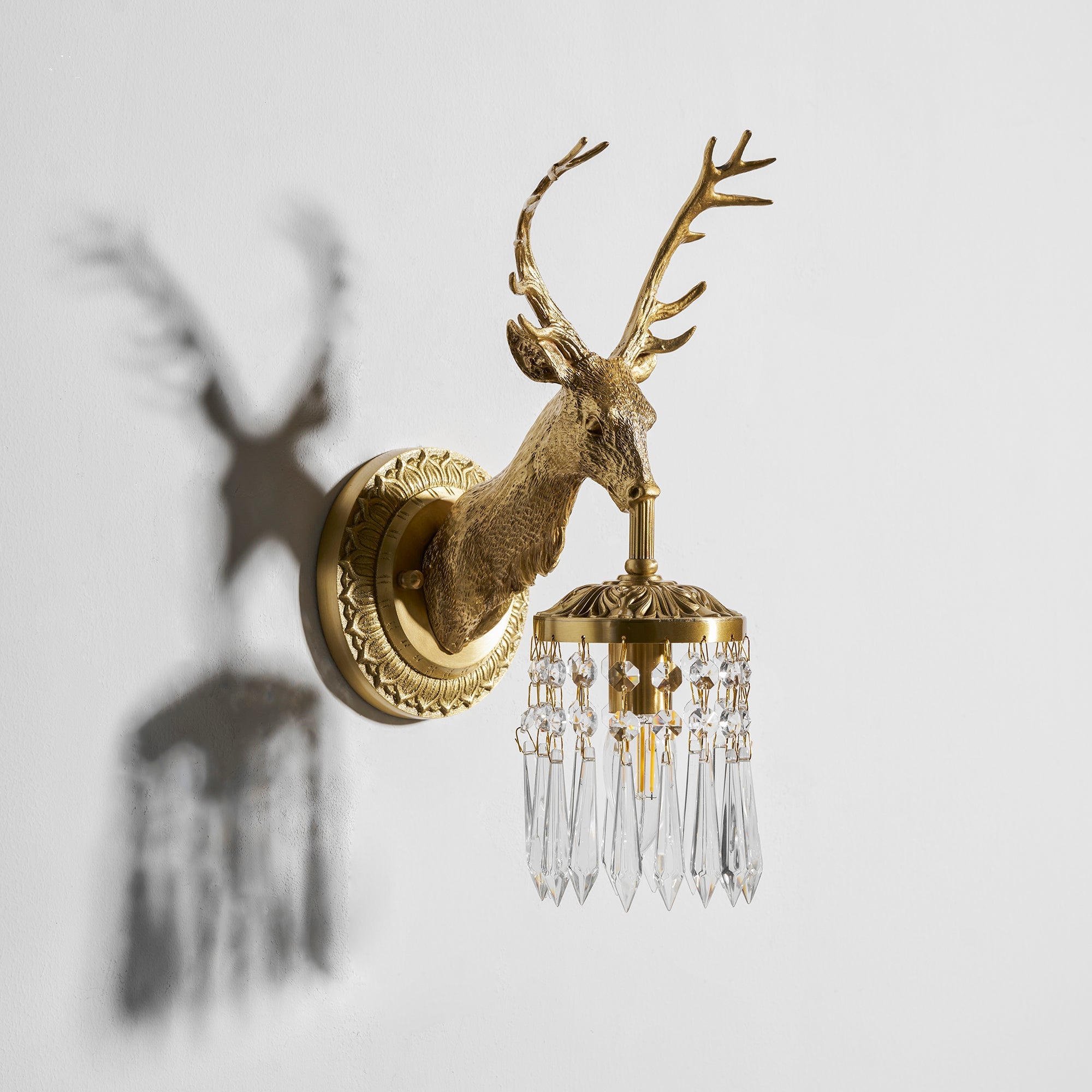 Ashve Stag Wall Light