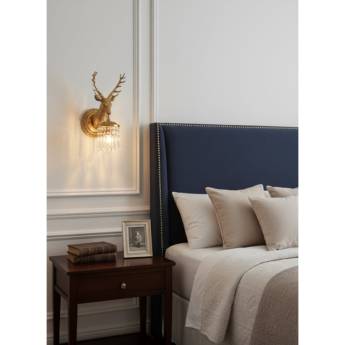 Ashve Stag Wall Light