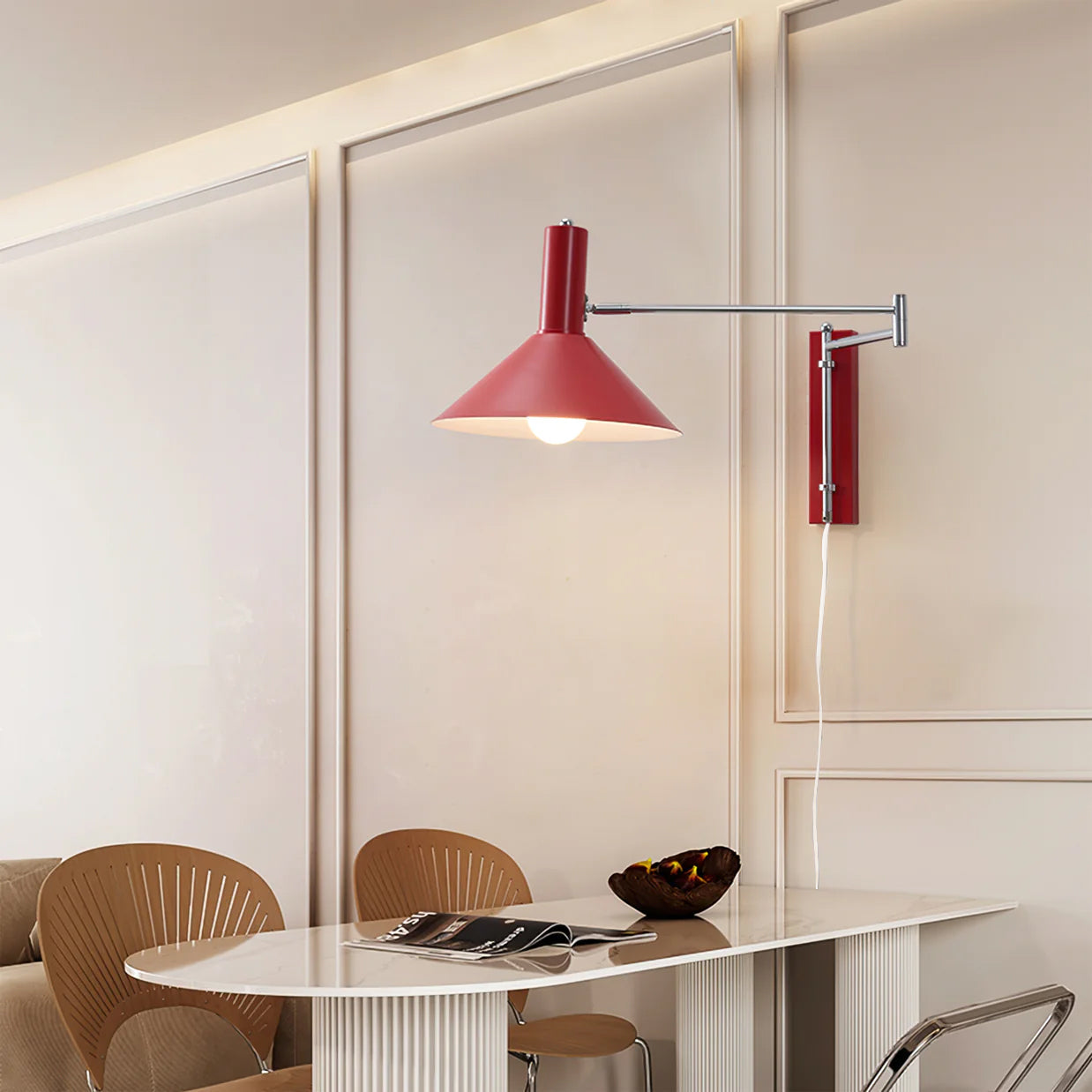 Silwellon Plug In Wall Light