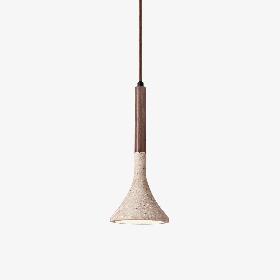 Lebomis Travertine Pendant Light