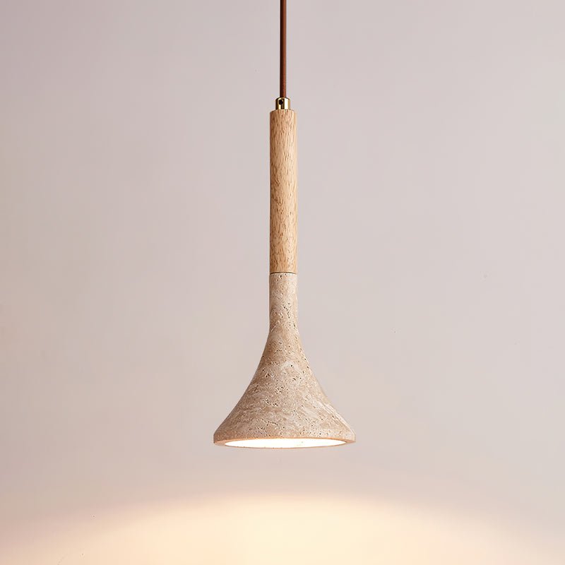 Lebomis Travertine Pendant Light