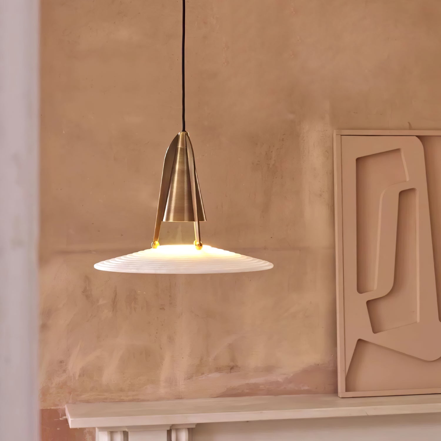 Agaron Alabaster Pendant Light