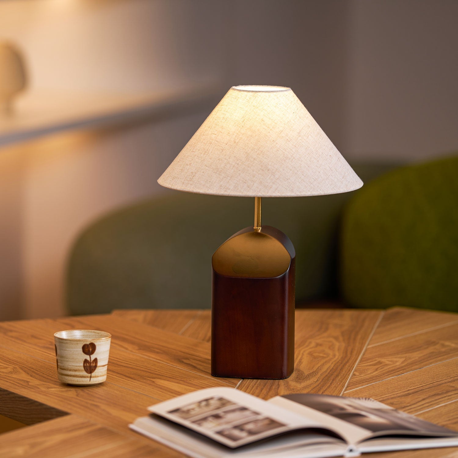 Tellon Wooden Table Lamp