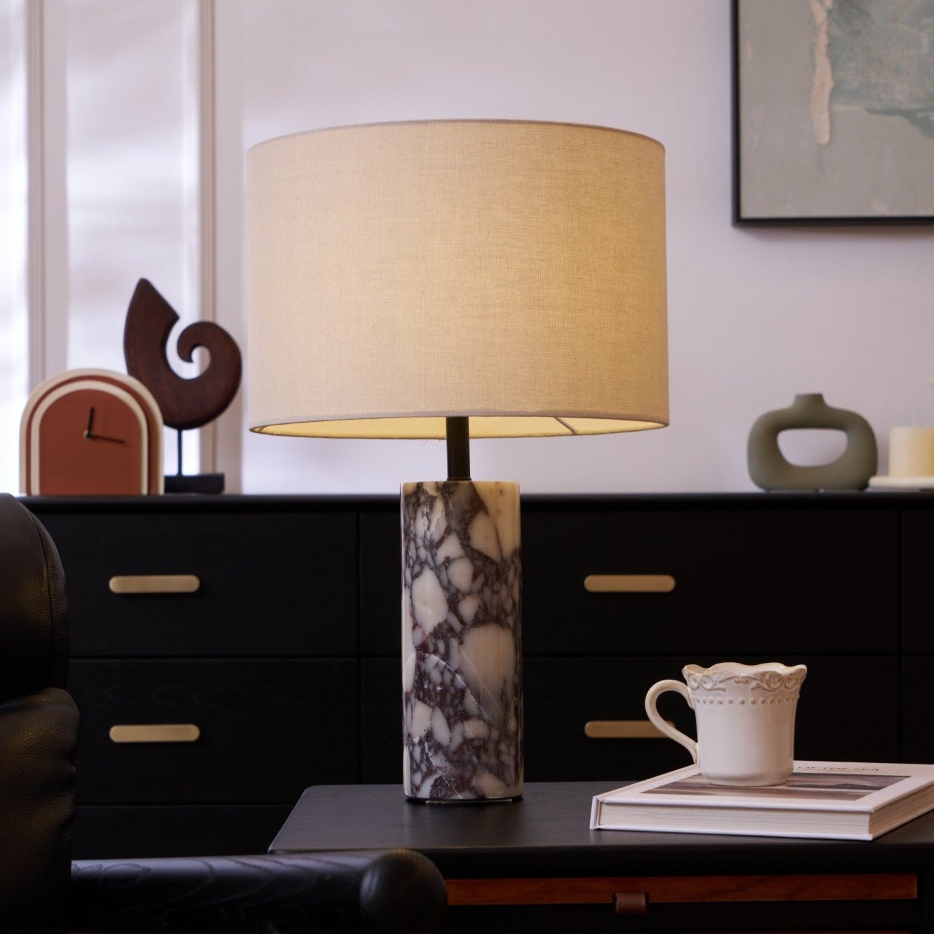 Aromefa Marble Table Lamp