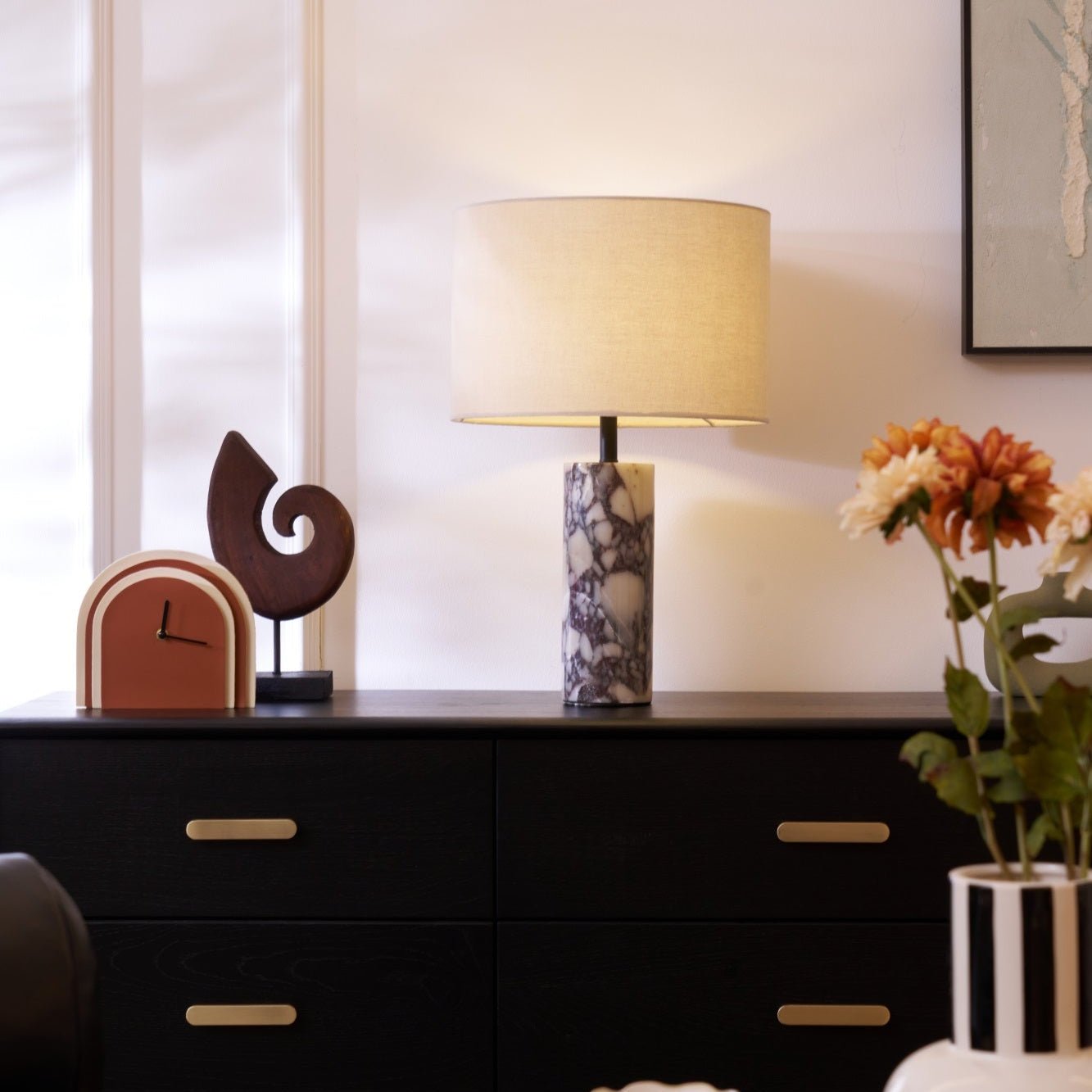 Aromefa Marble Table Lamp