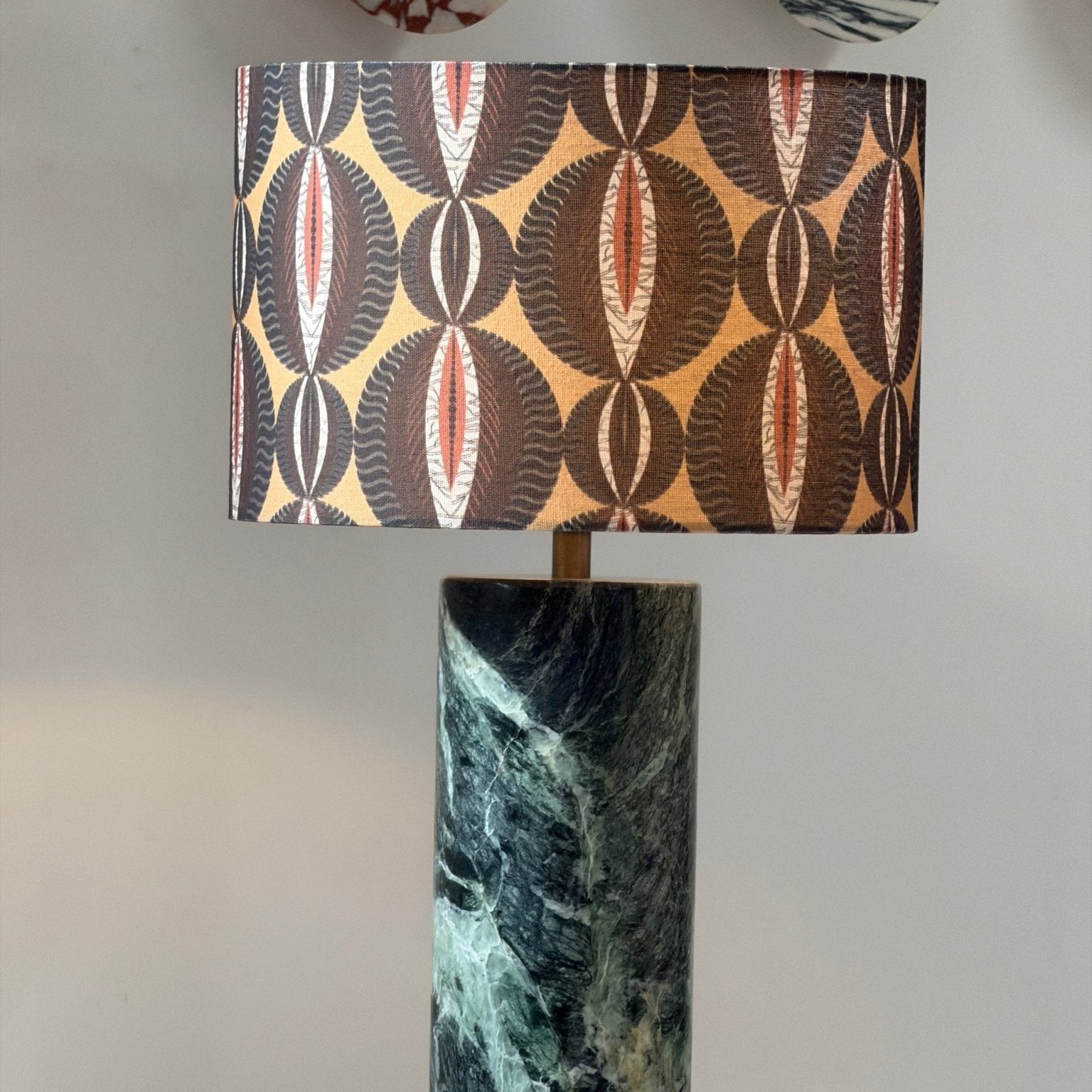 Saria Travertine Table Lamp
