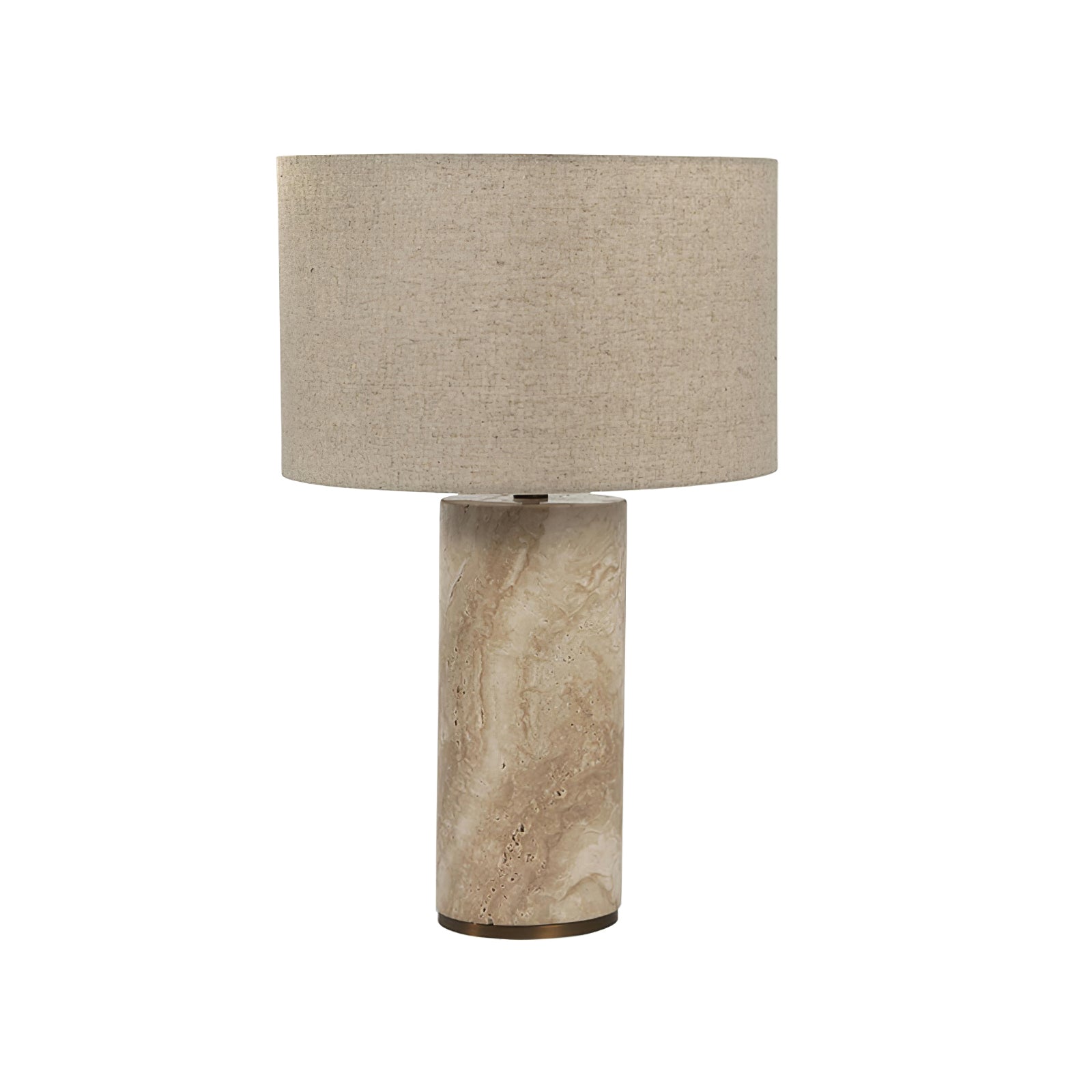 Saria Travertine Table Lamp