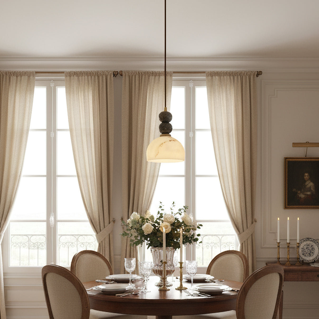 Quinar Sculptural Pendant Light
