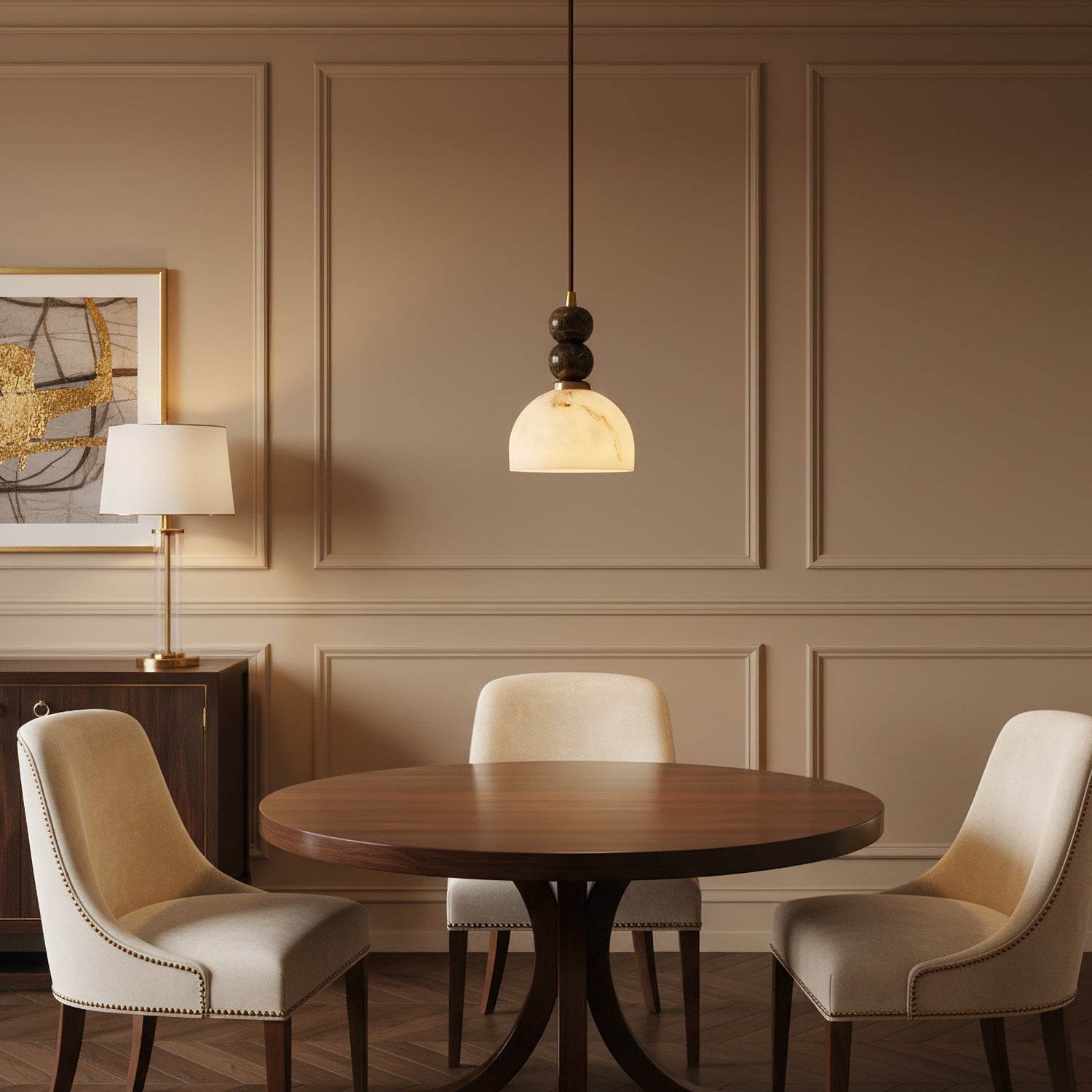 Quinar Sculptural Pendant Light