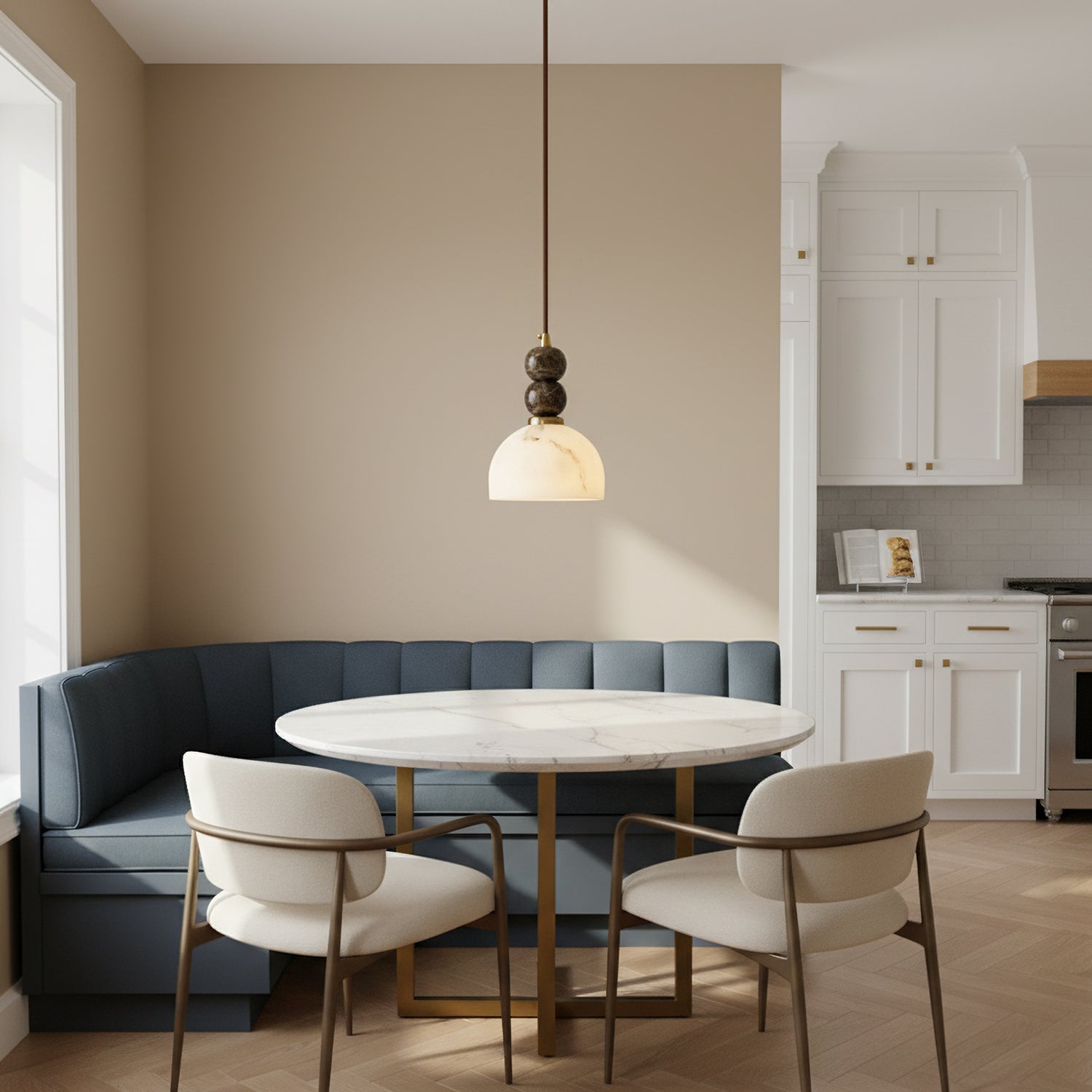 Quinar Sculptural Pendant Light