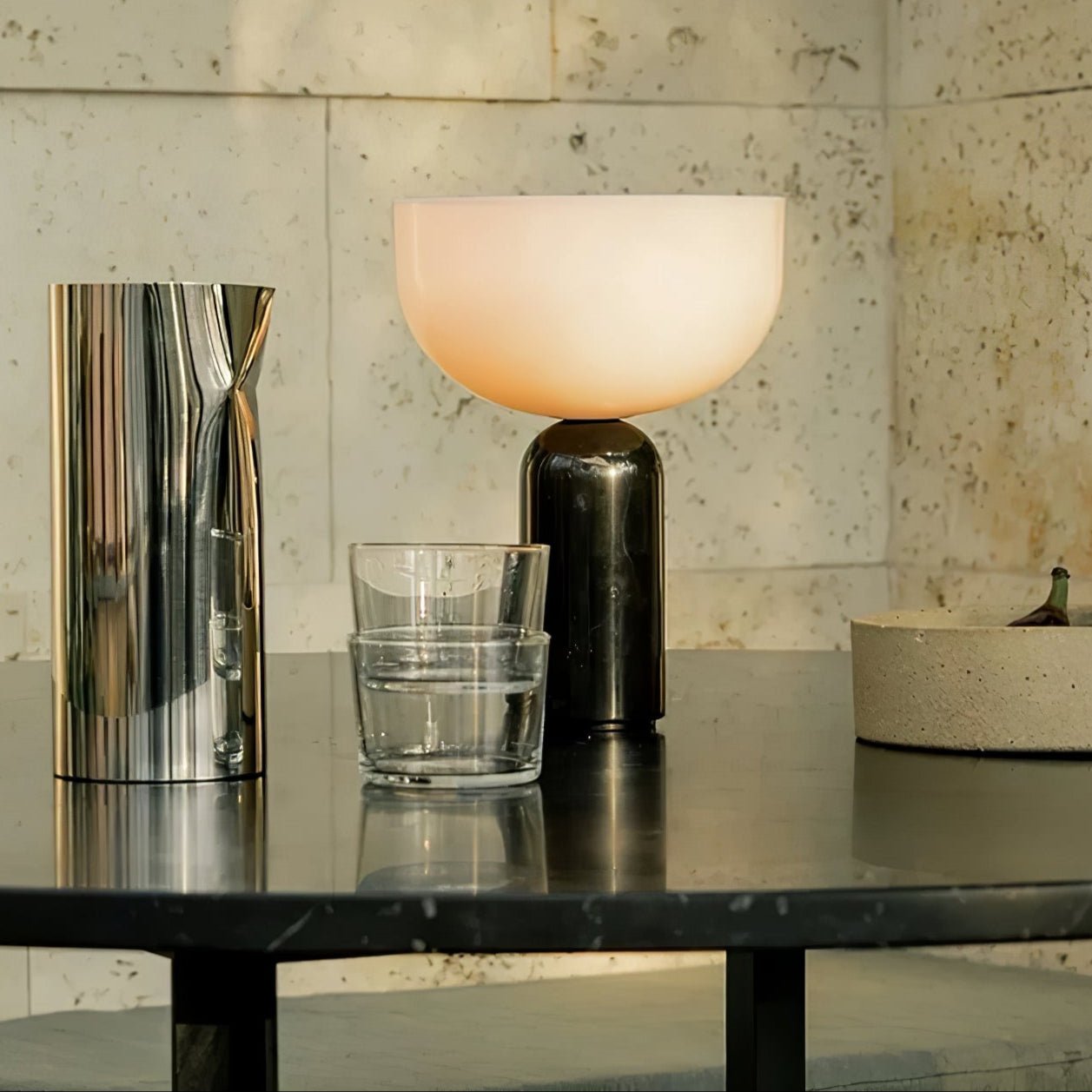 Kelmo Marble Table Lamp