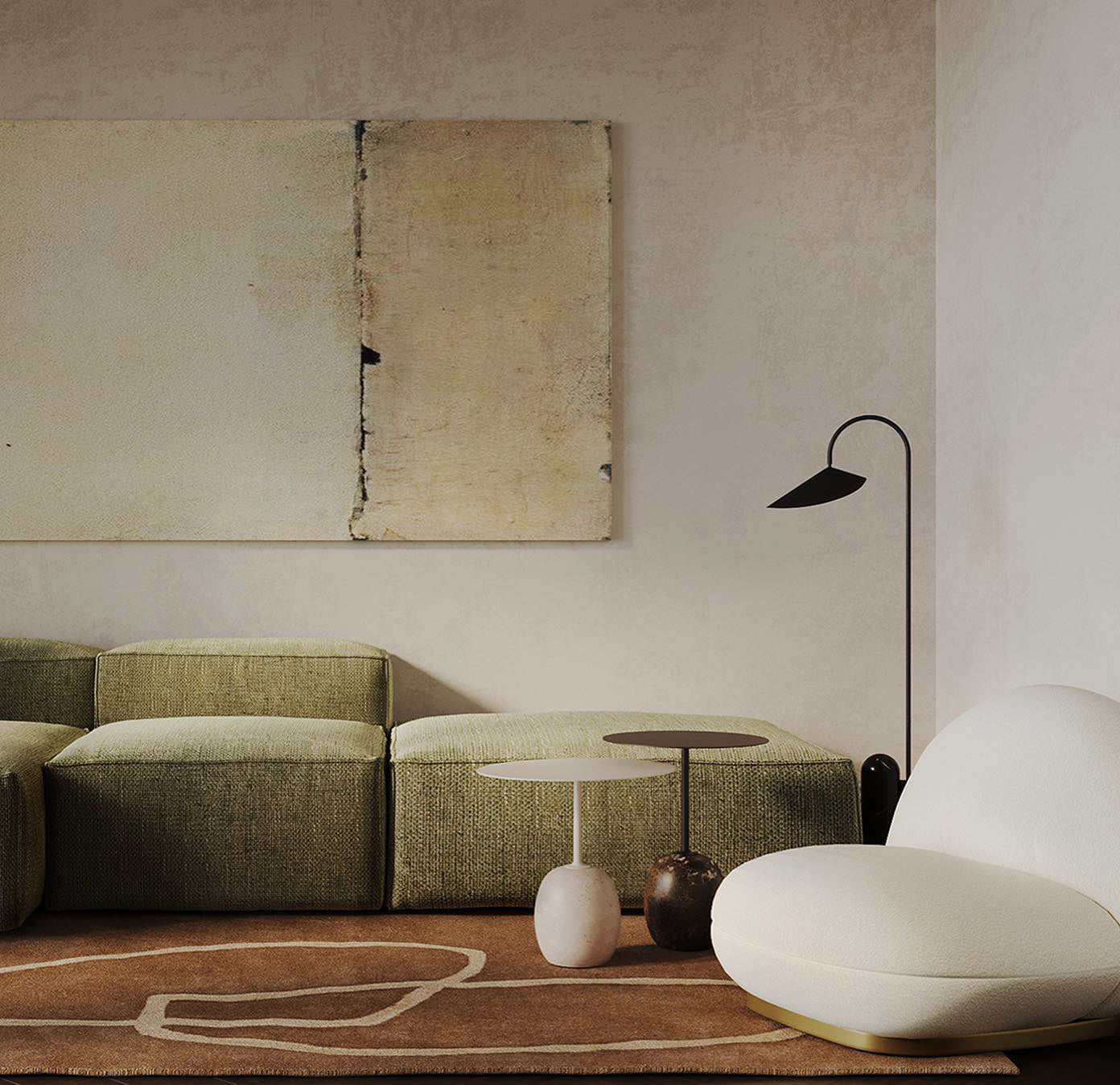 Renlinia Arc Floor Lamp