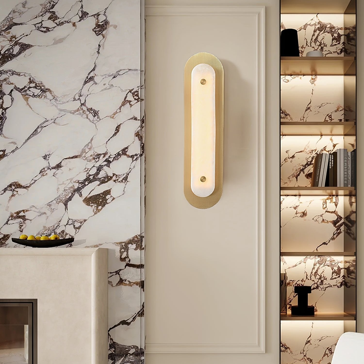 Alise Alabaster Wall Light