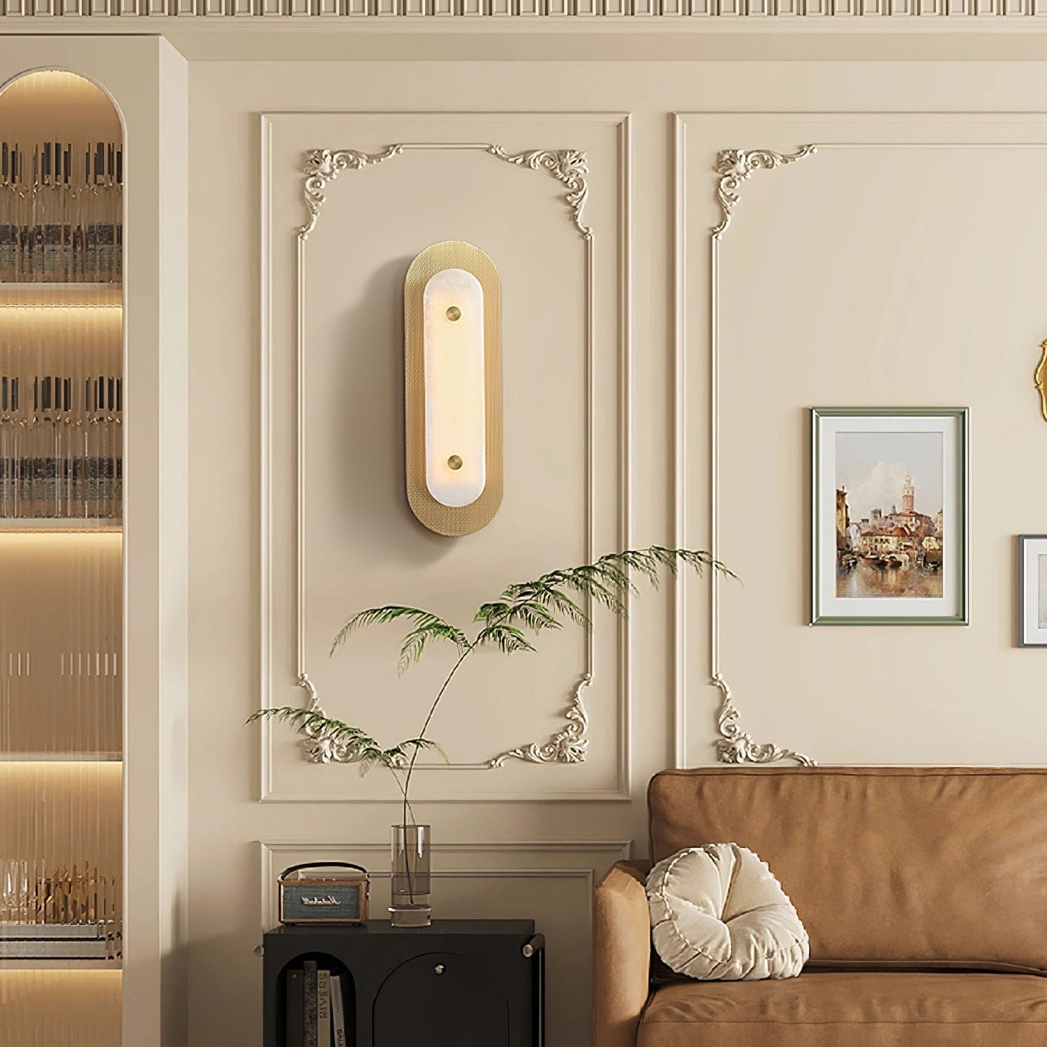 Alise Alabaster Wall Light