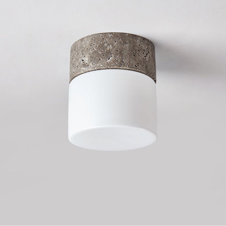 Tuppio Travertine Ceiling Light