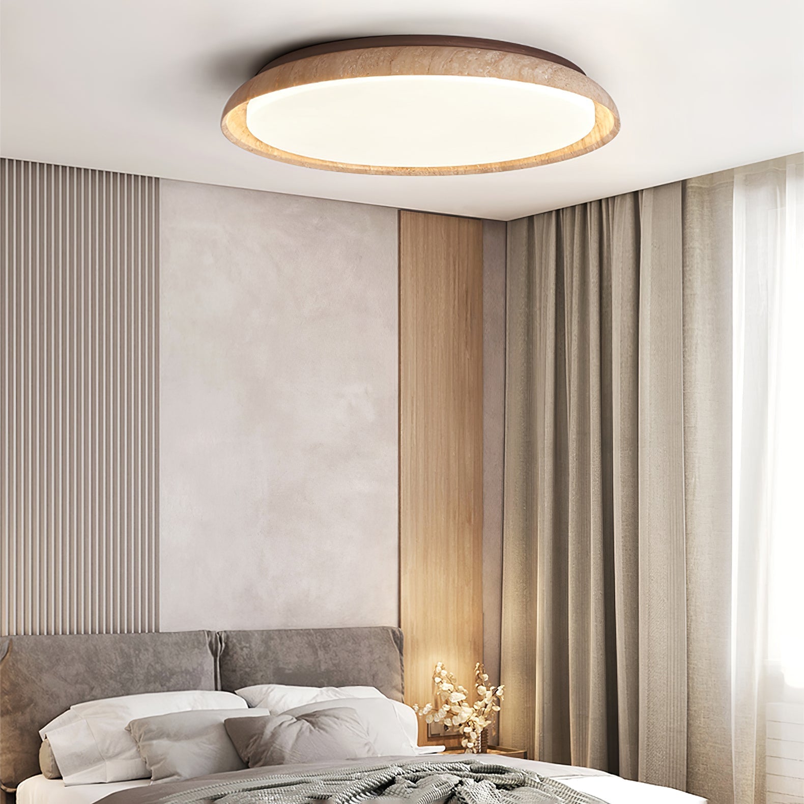 Flat Depiara Ceiling Light