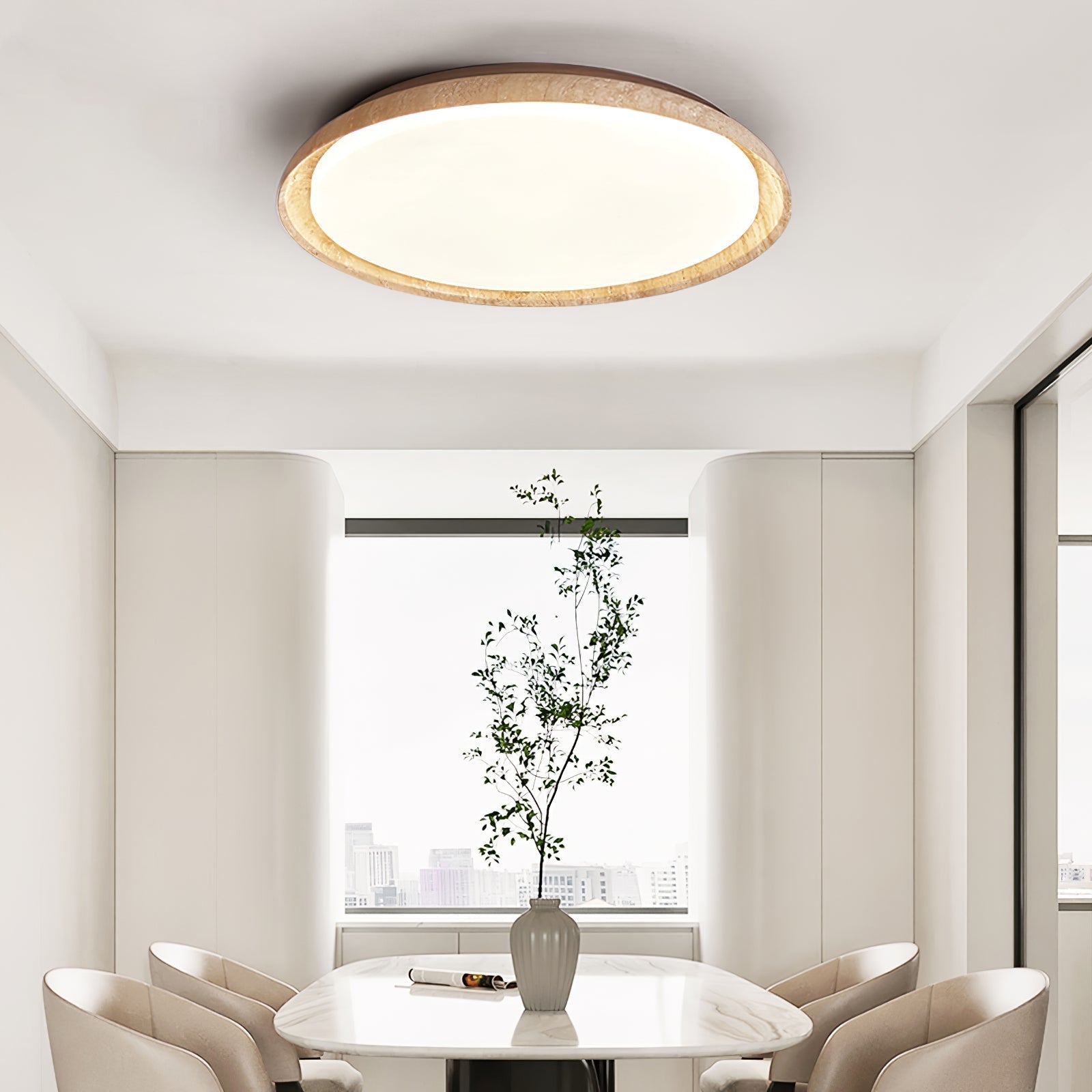 Flat Depiara Ceiling Light