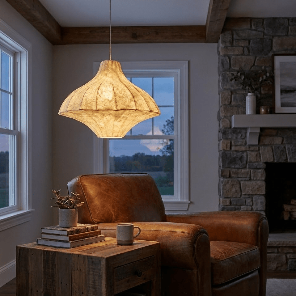 Taeyo Silk Pendant Light