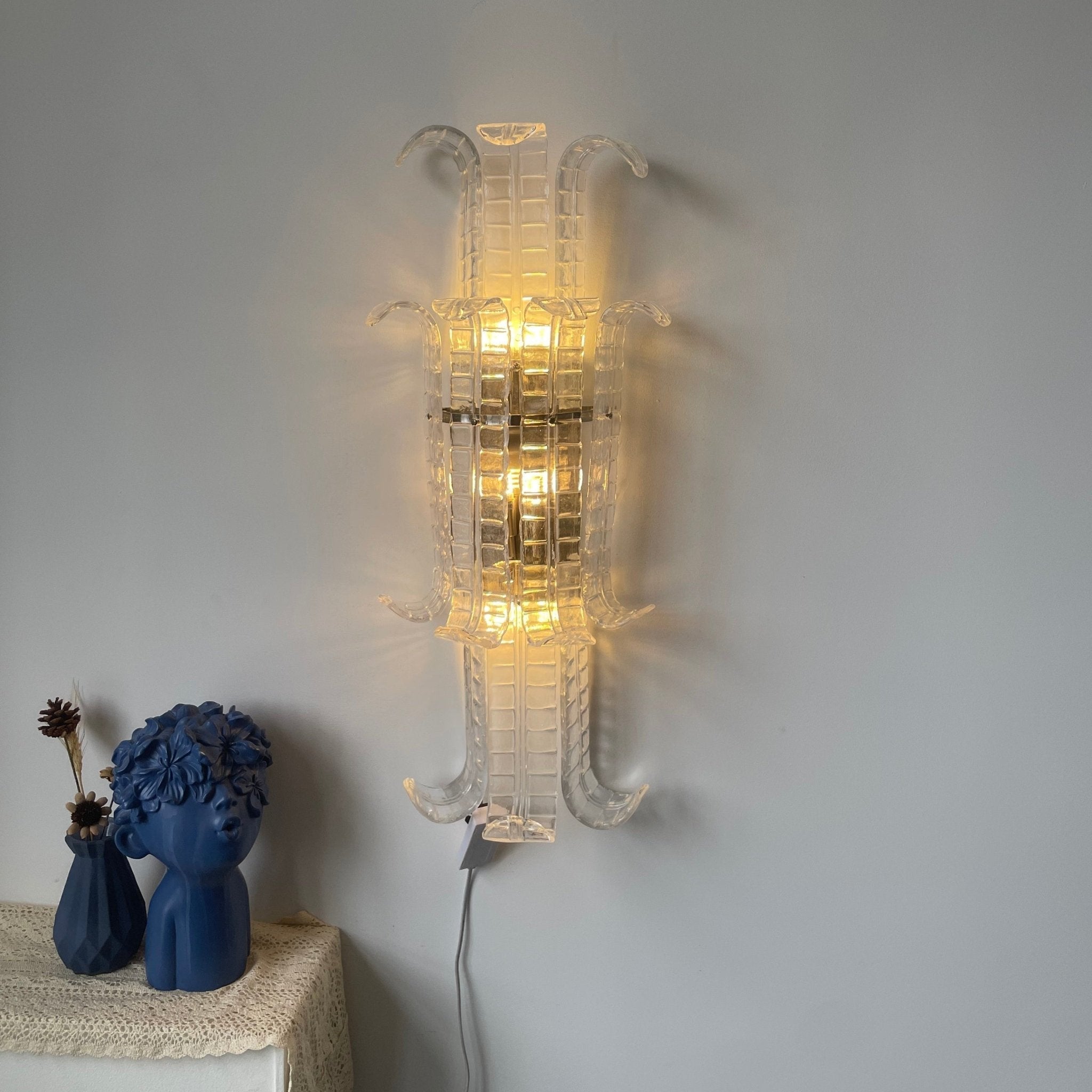 Pelonema Glass Wall Light