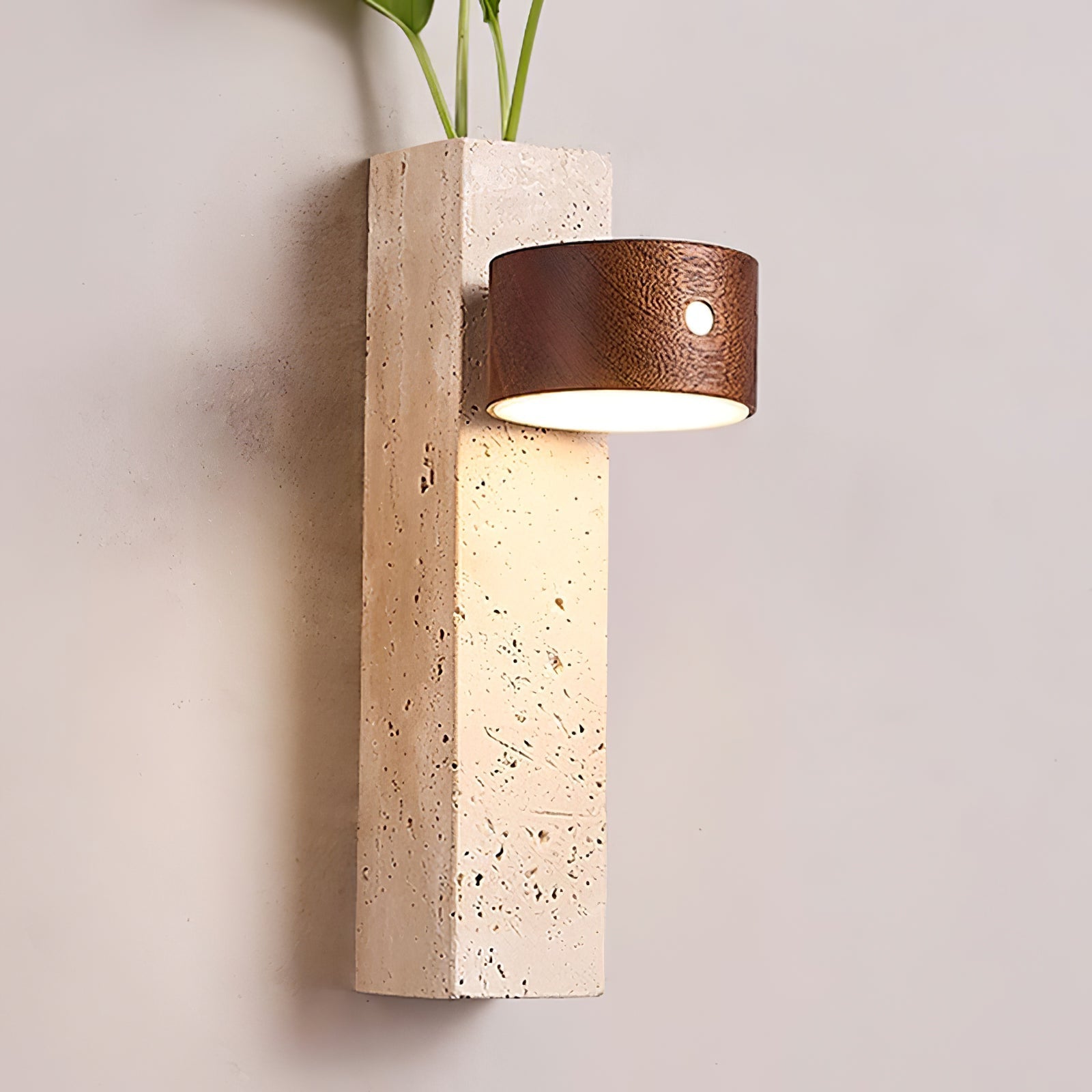 Rexis Travertine Wall Light