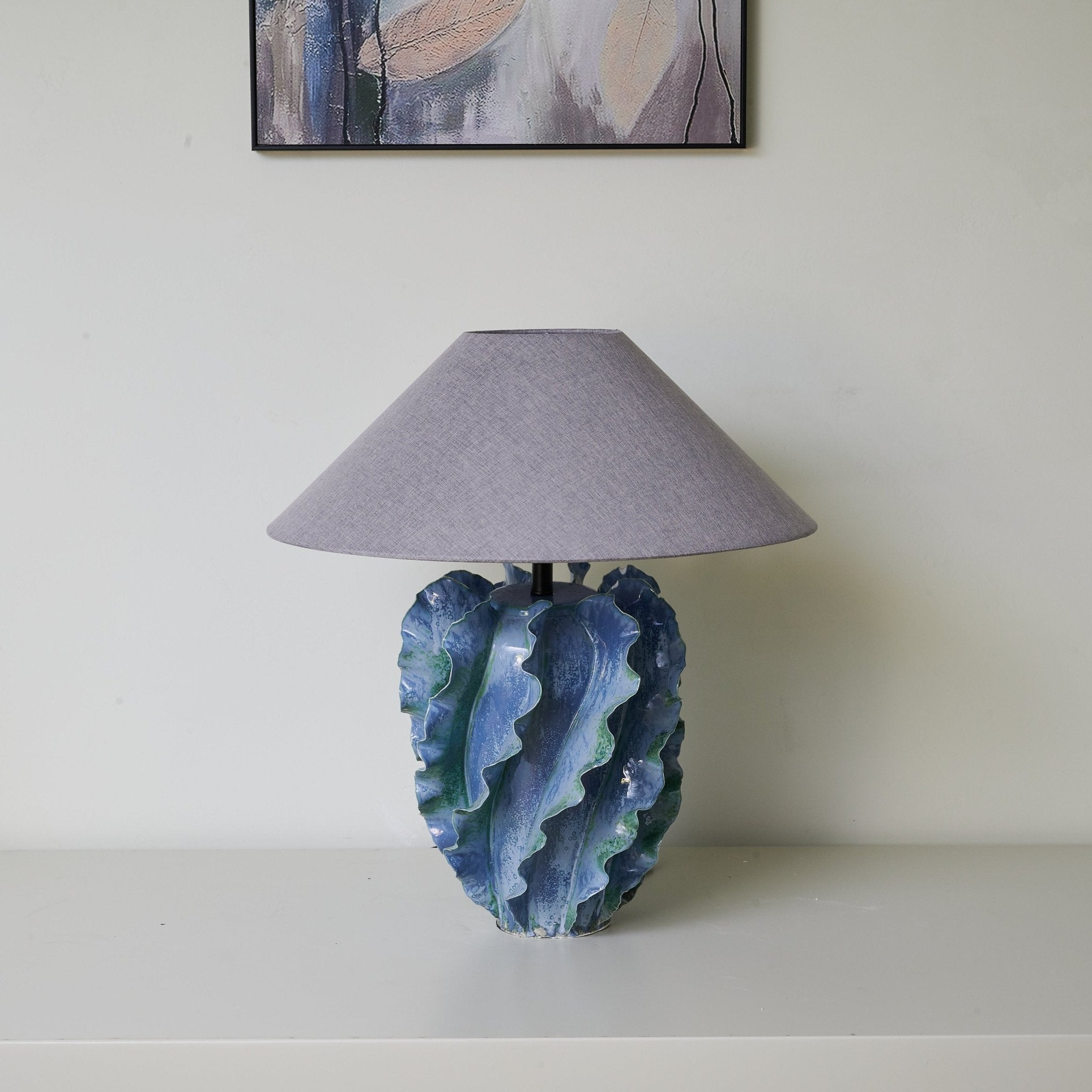 Azura Coral Wave Table Lamp