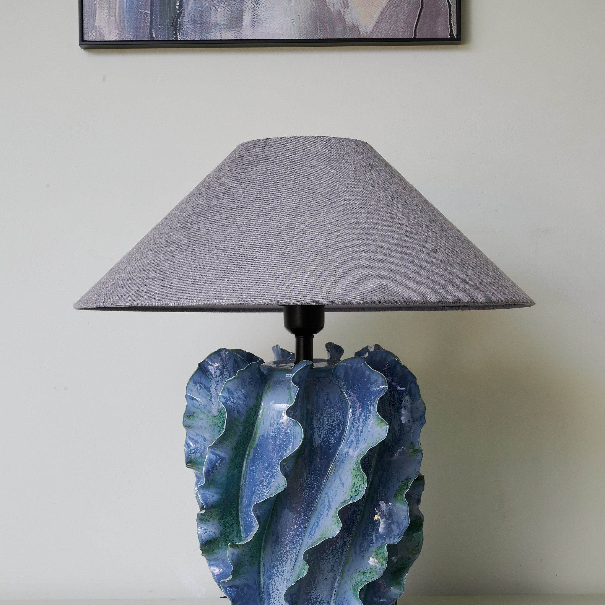 Azura Coral Wave Table Lamp