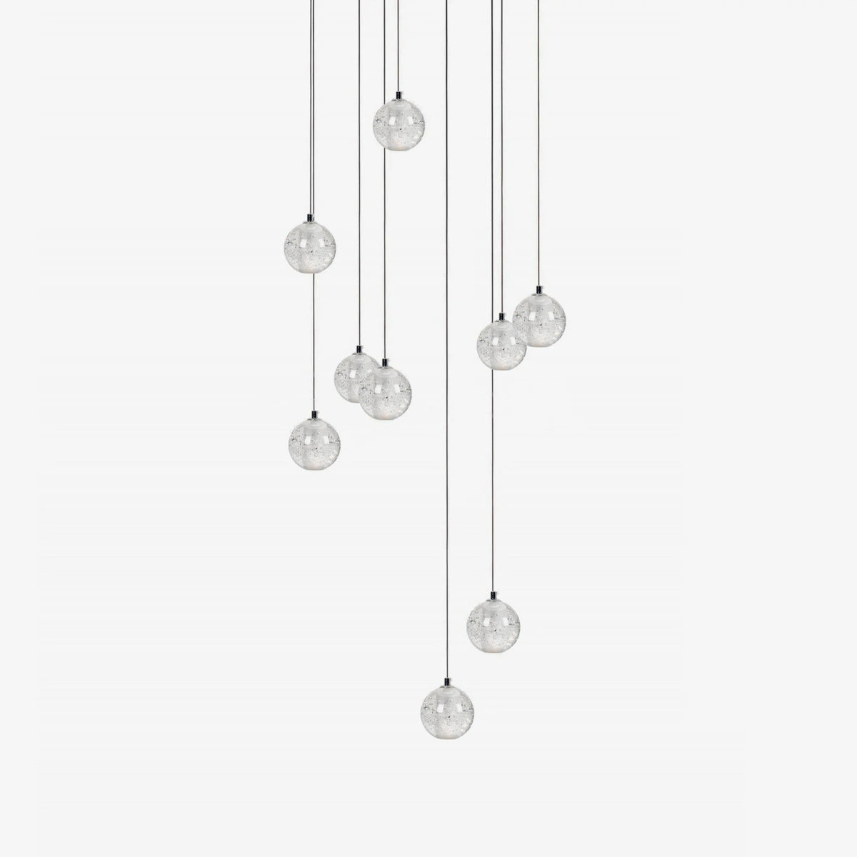 Crystal Bubbles Balls Pendant Lamp – detail 27