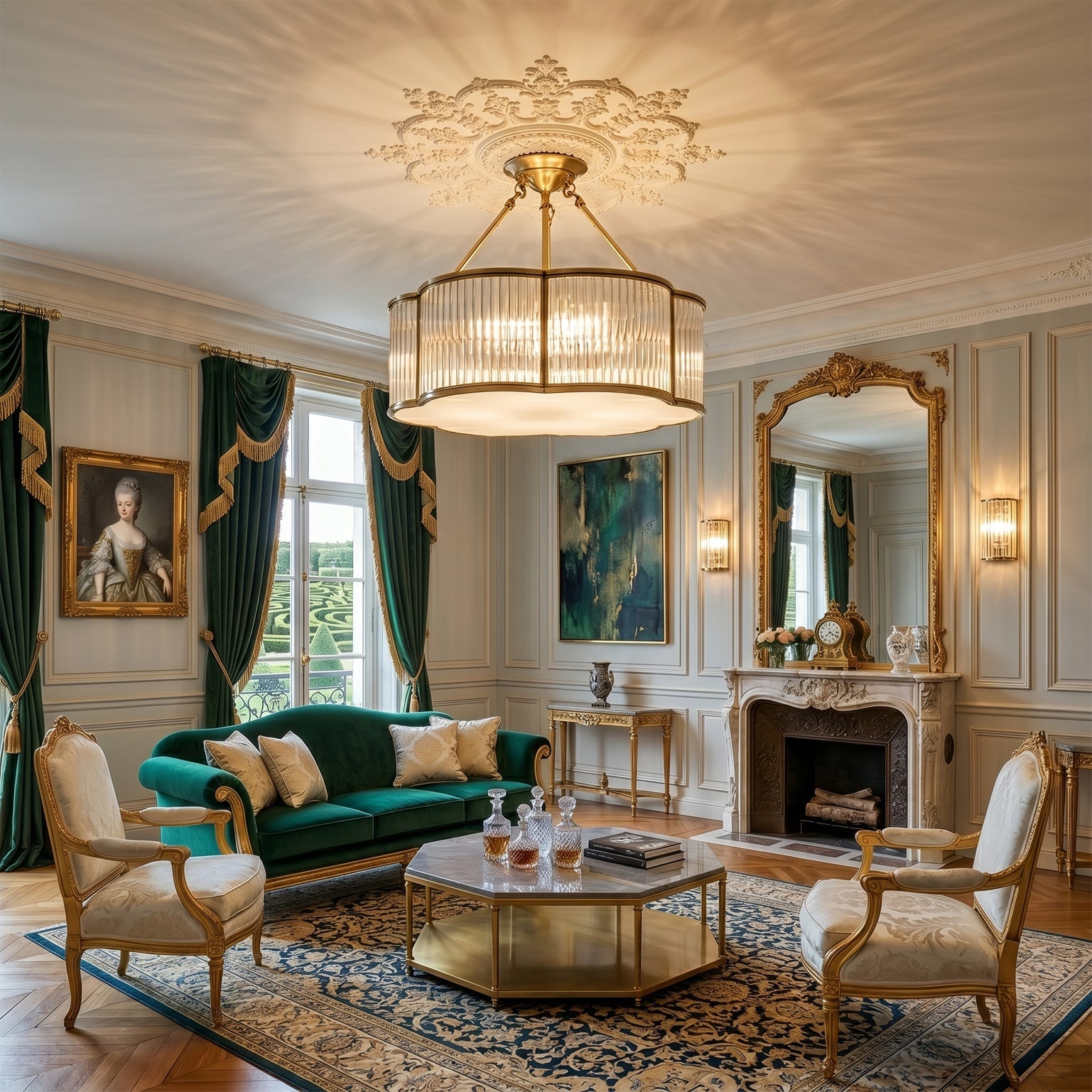 Moorni Quatrefoil Chandelier
