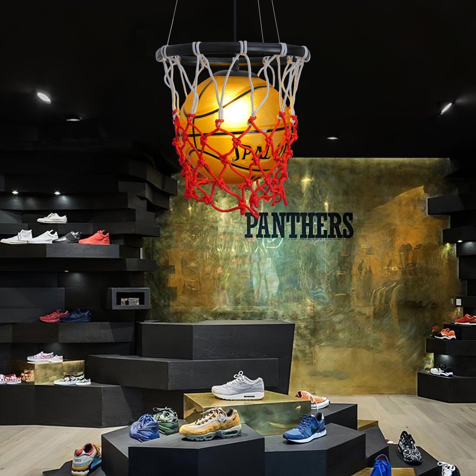 Children's Room Basketball Pendant Light
