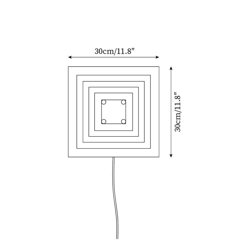 Bellin Plug In Wall Light