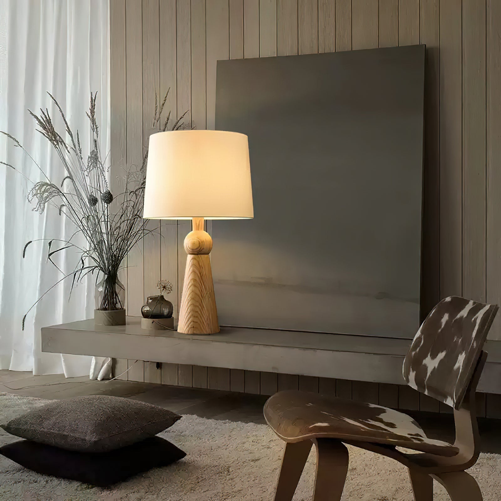 Betova Wooden Table Lamp