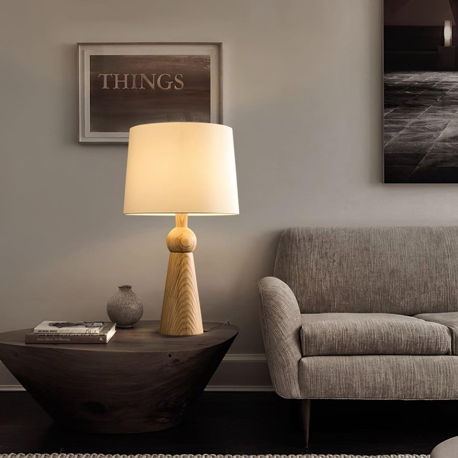 Betova Wooden Table Lamp
