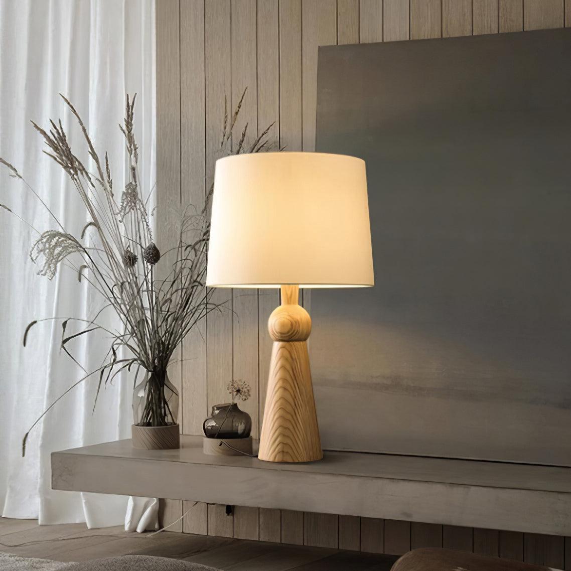 Betova Wooden Table Lamp