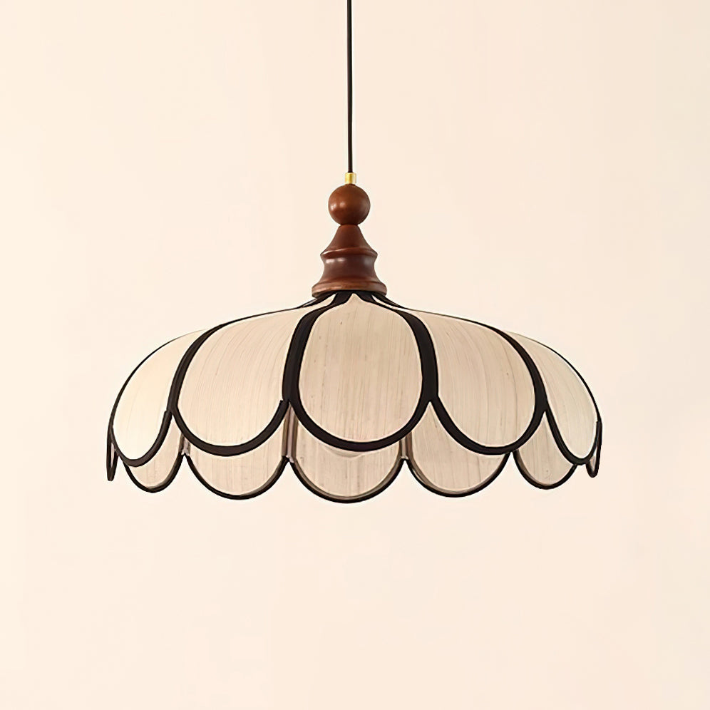 Aldicove Scalloped Pendant Light