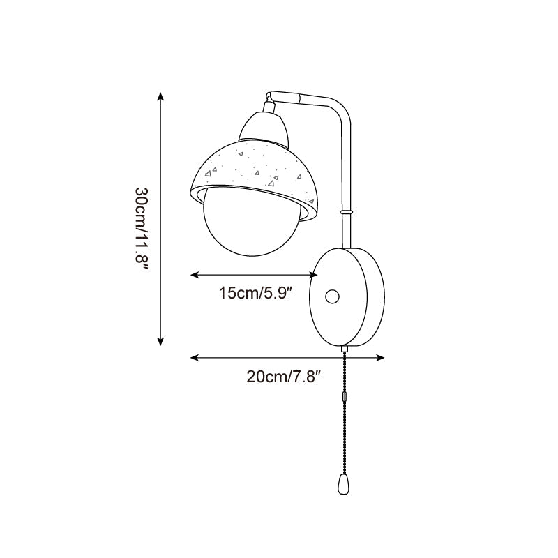 Bellemon Natural Stone Wall Light