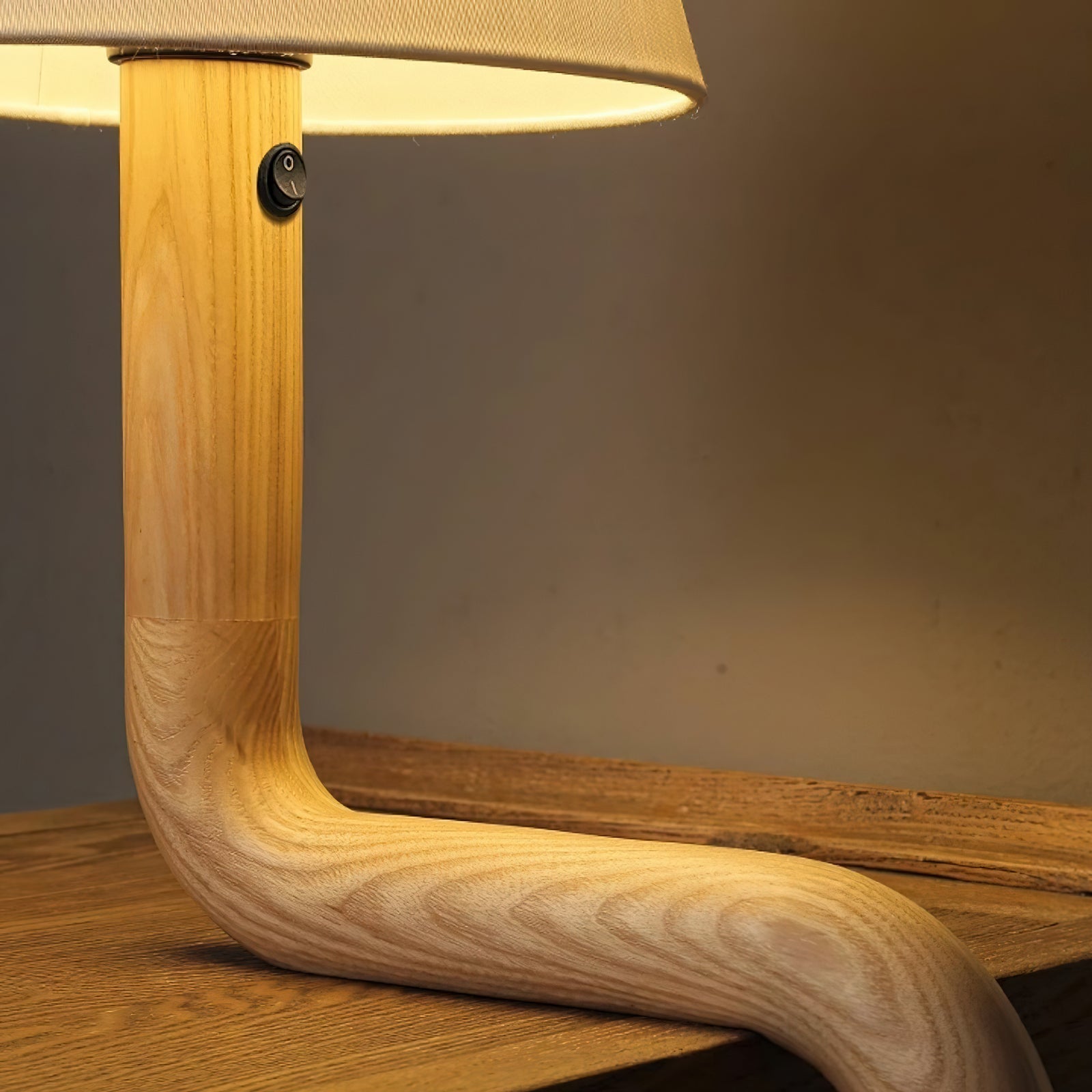 Bento Wooden Table Lamp