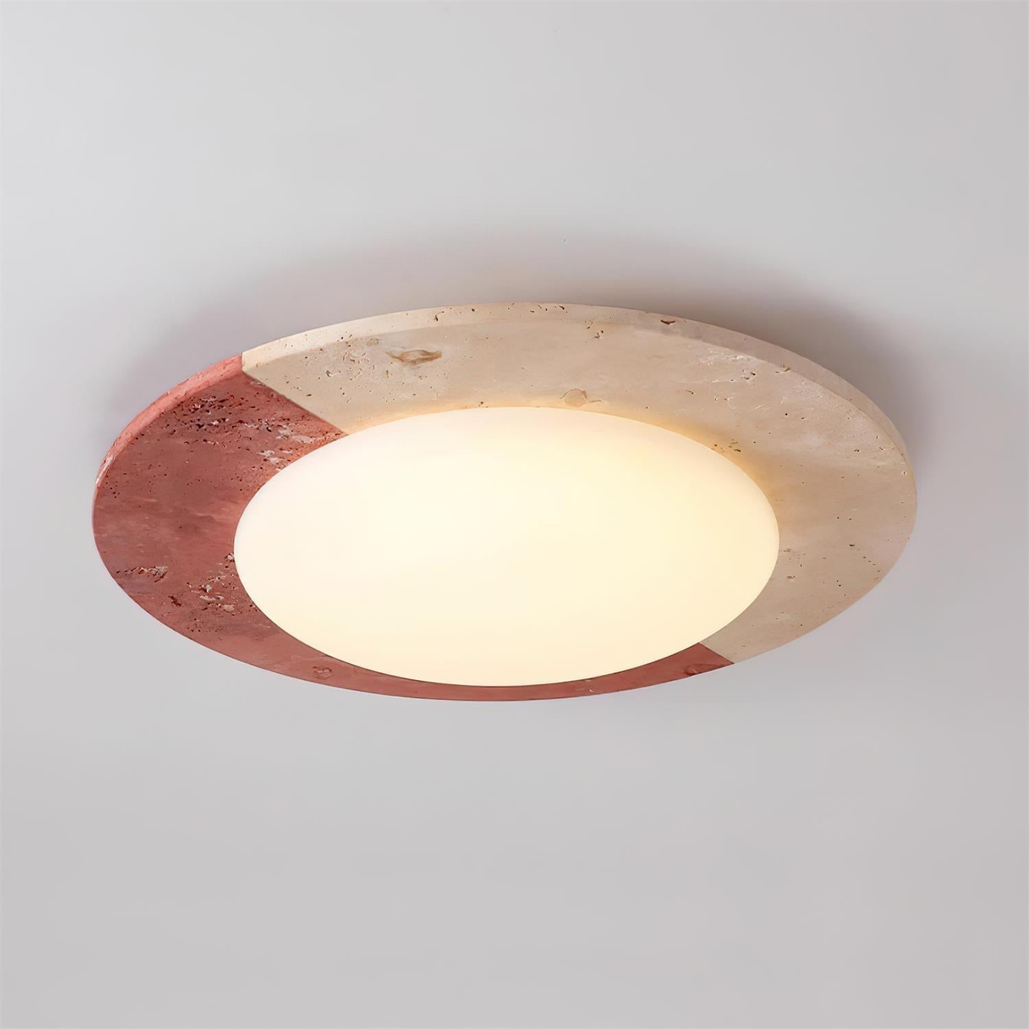 Beya Natural Stone Ceiling Light