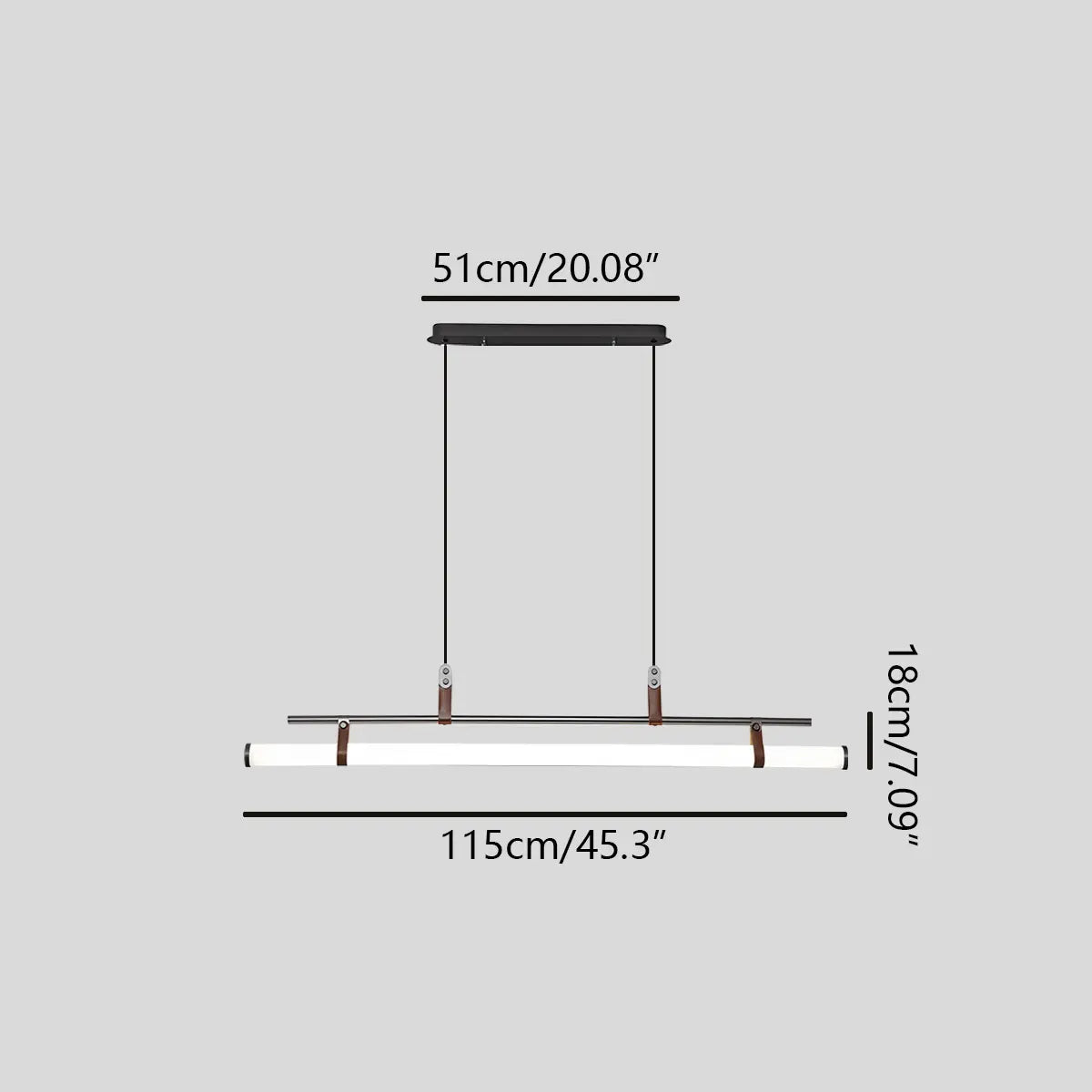 Lesolis Linear Pendant Light