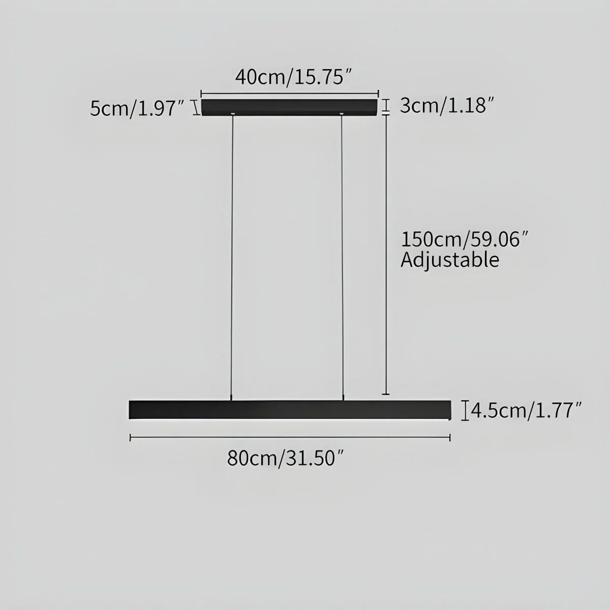 Ceylano Linear Pendant Light