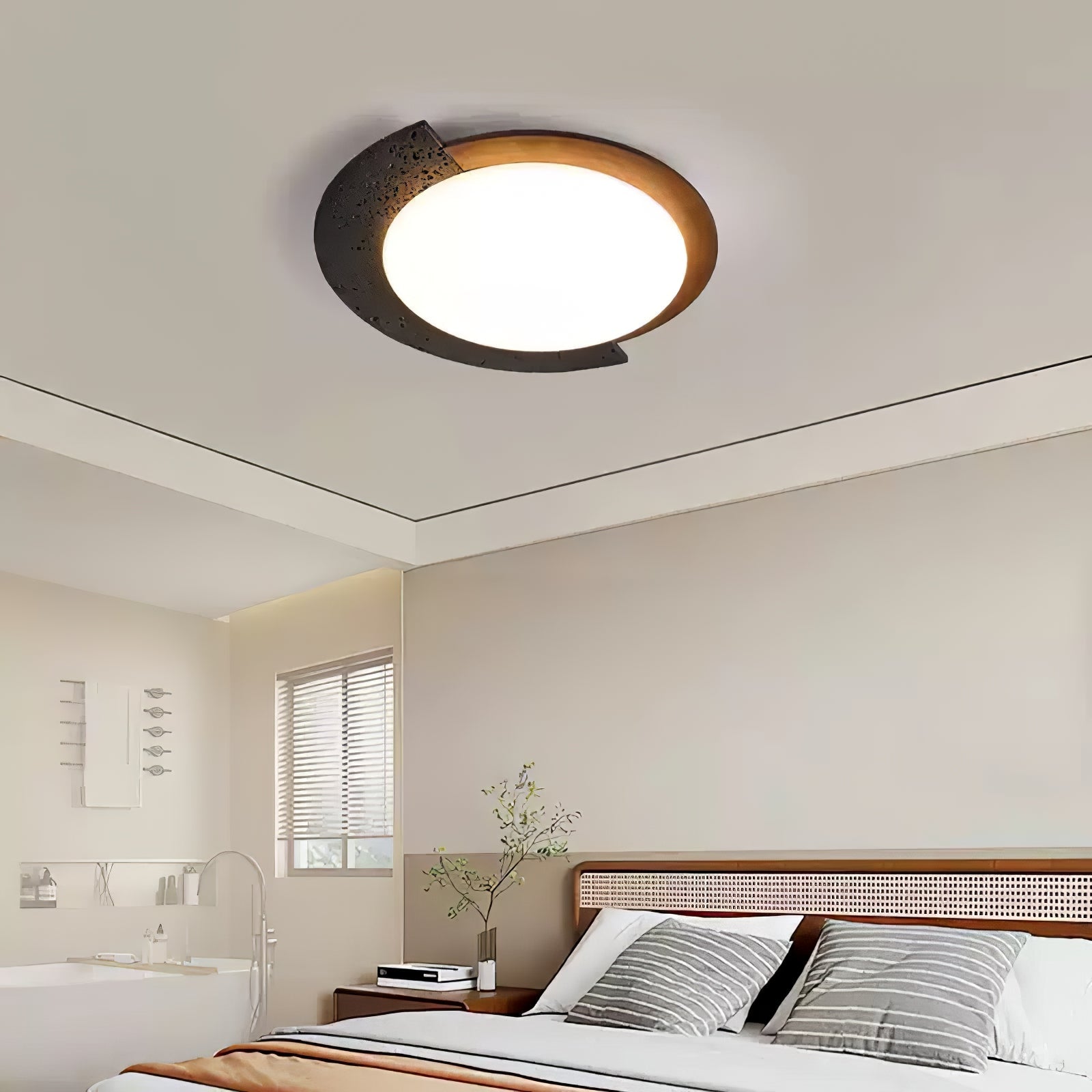 Blocesn Stone Ceiling Light