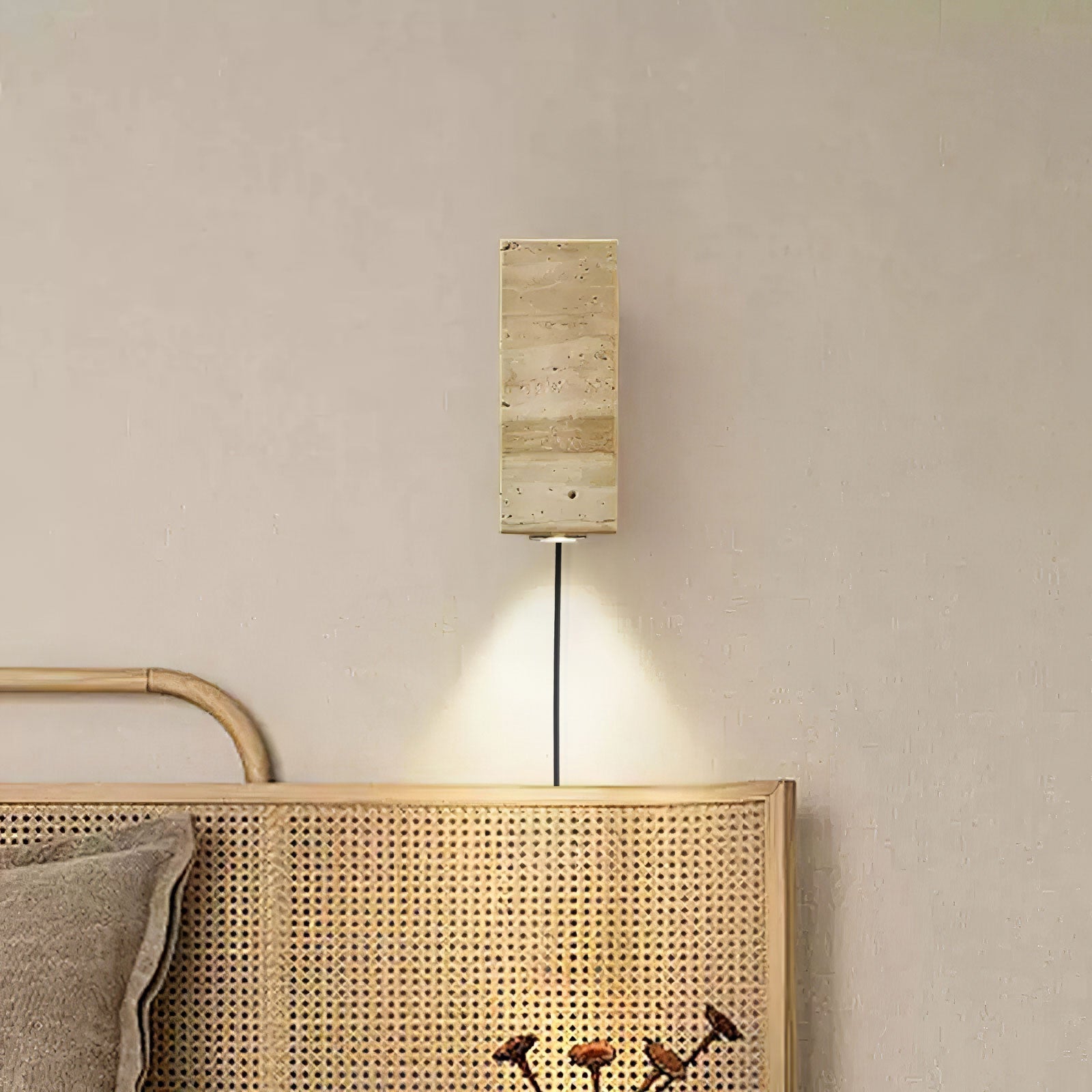 Belon Travertine Wall Light