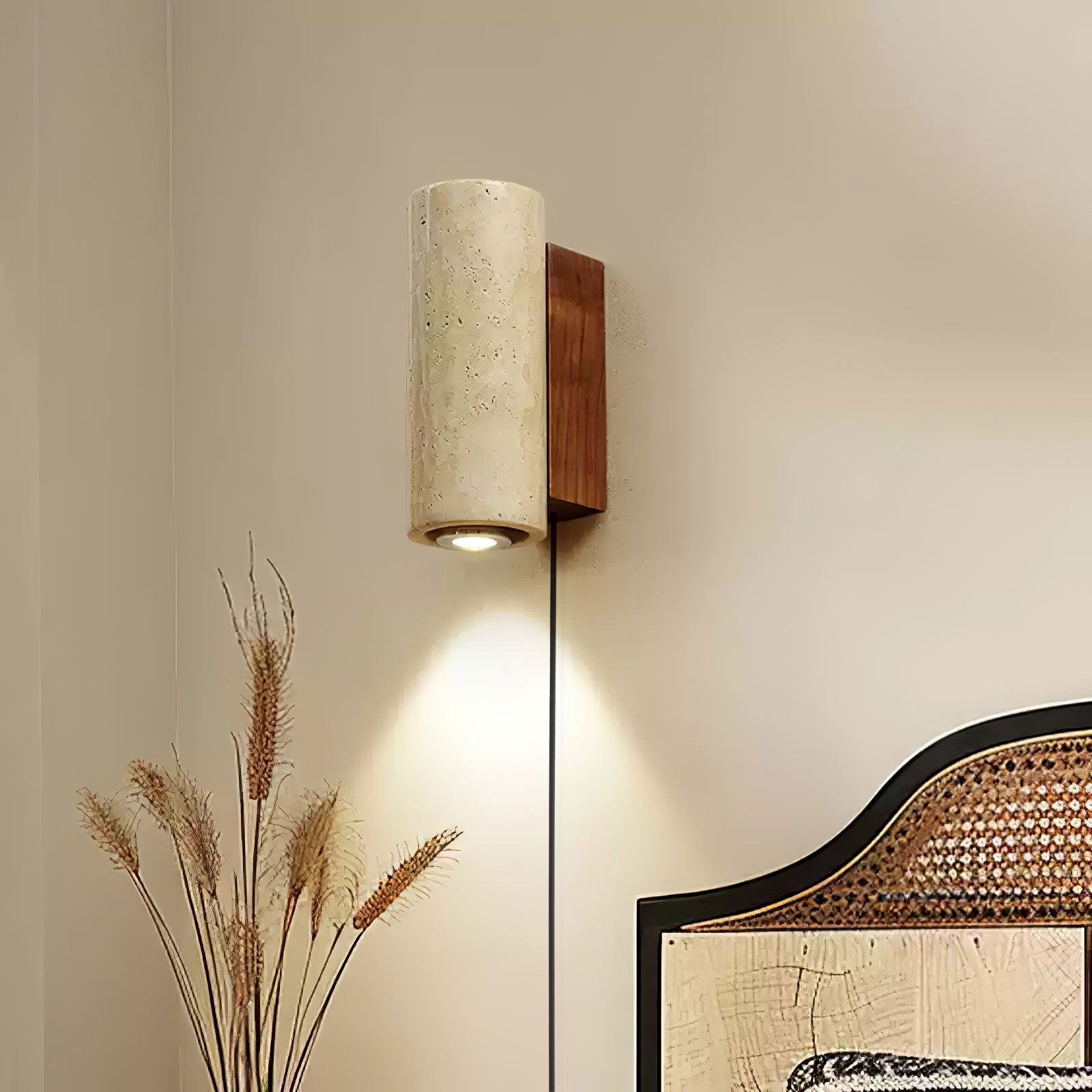Belon Travertine Wall Light