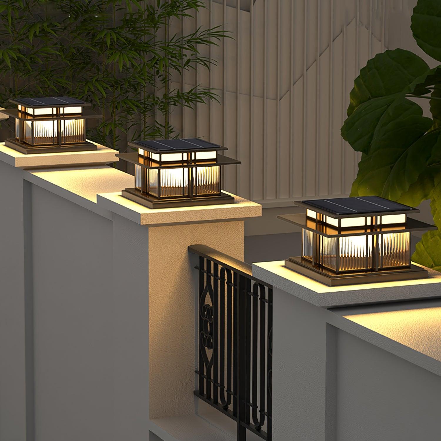 Bilovin Solar Outdoor Wall Light