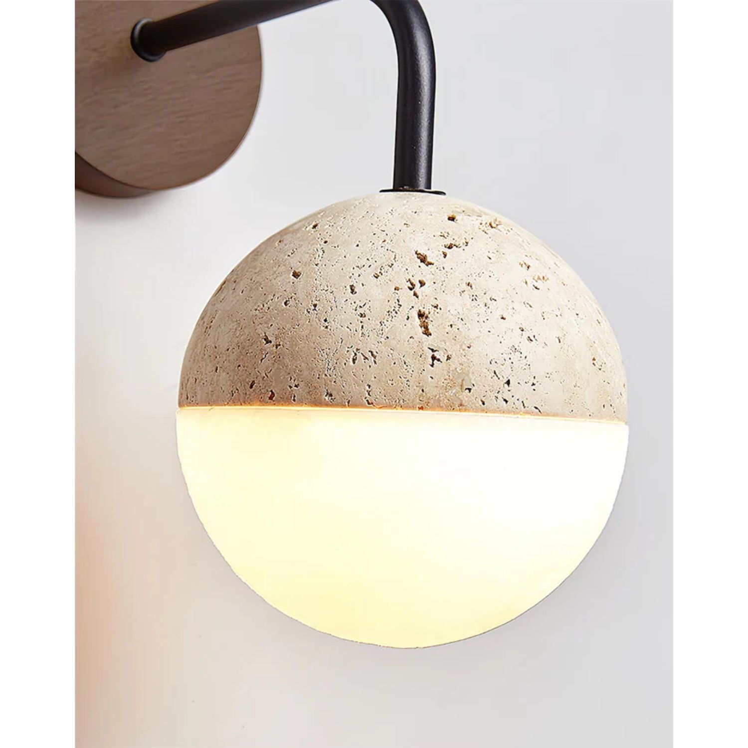 Boilin Natural Stone Wall Light