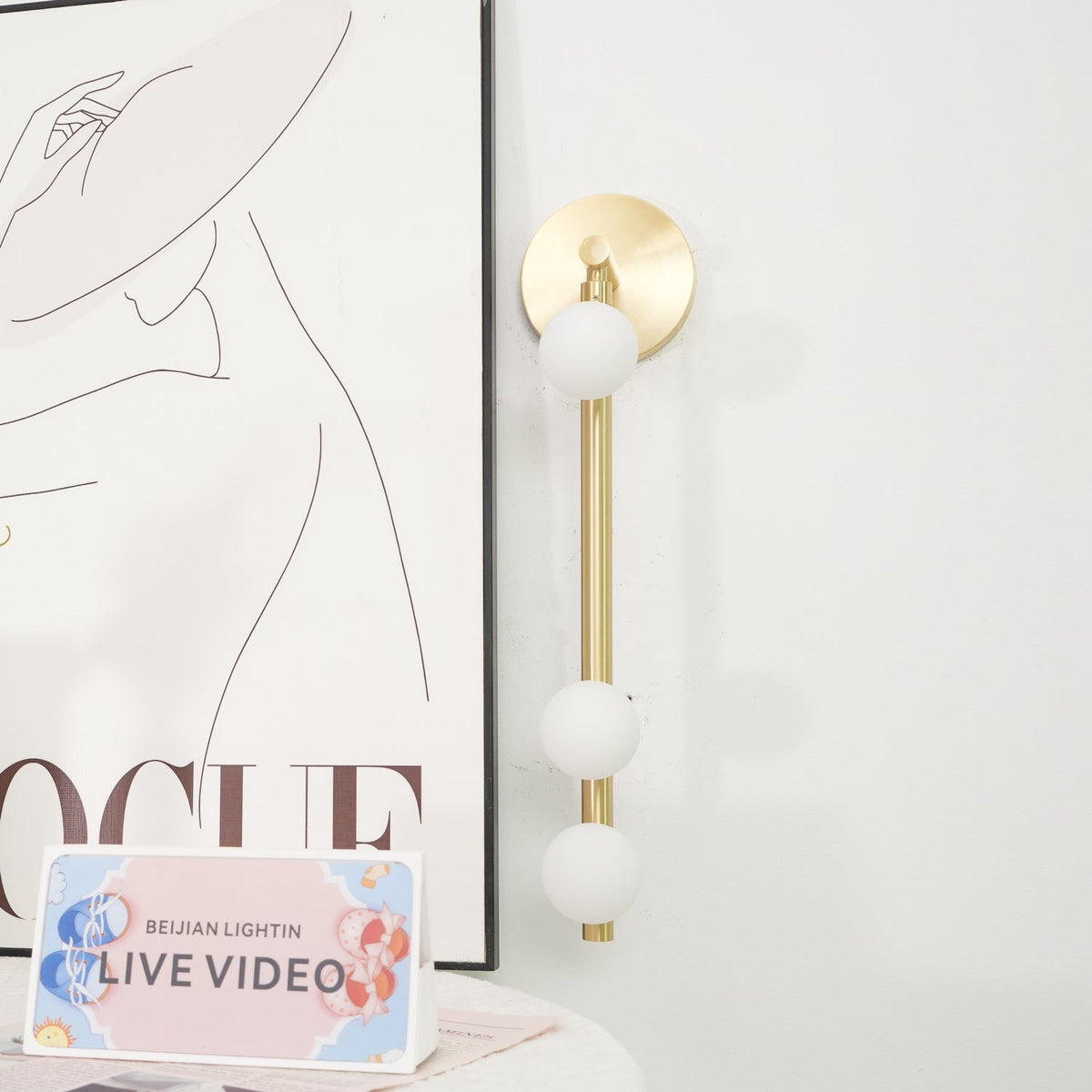 Greydalee Tube Wall Light
