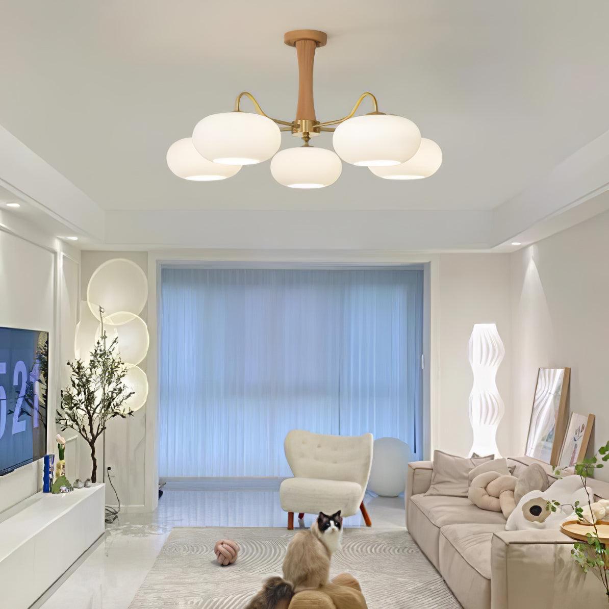Paxeey Persimmon Chandelier