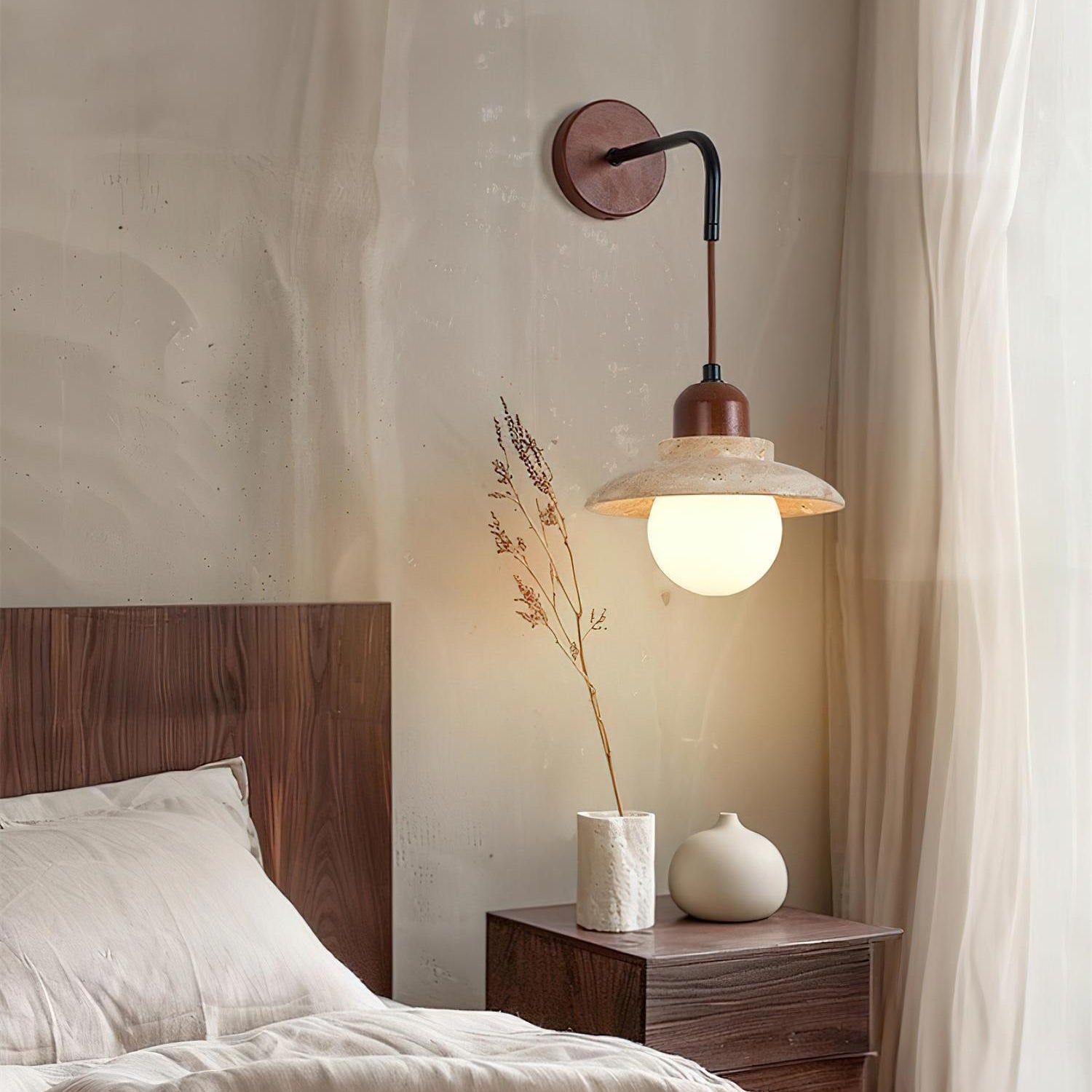 Barns Natural Stone Wall Light