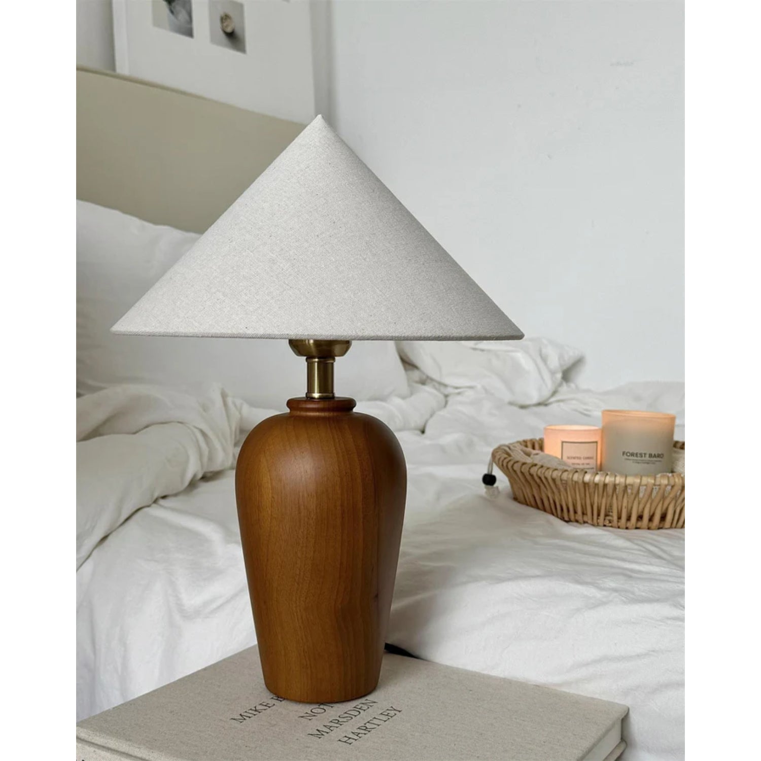 Brevo Wooden Table Lamp