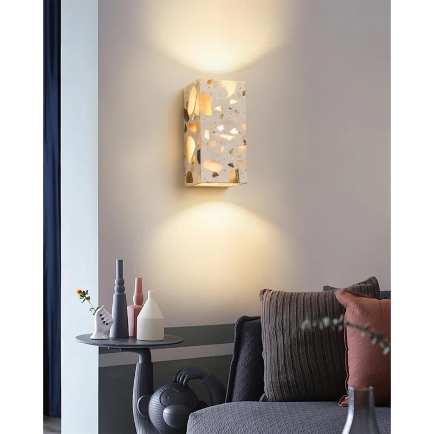 Belisca Natural Stone Wall Light
