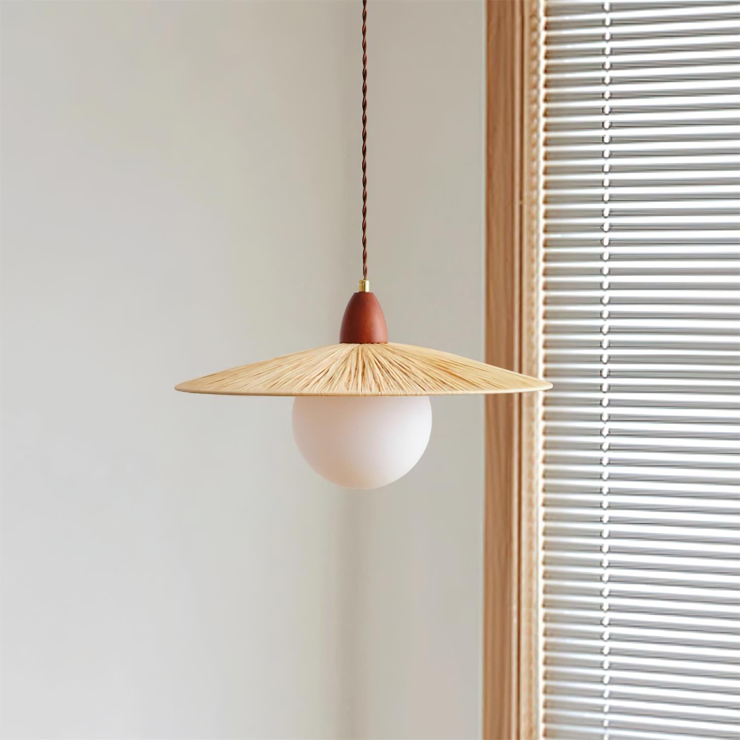 Bruvina Japandi Style Pendant Light